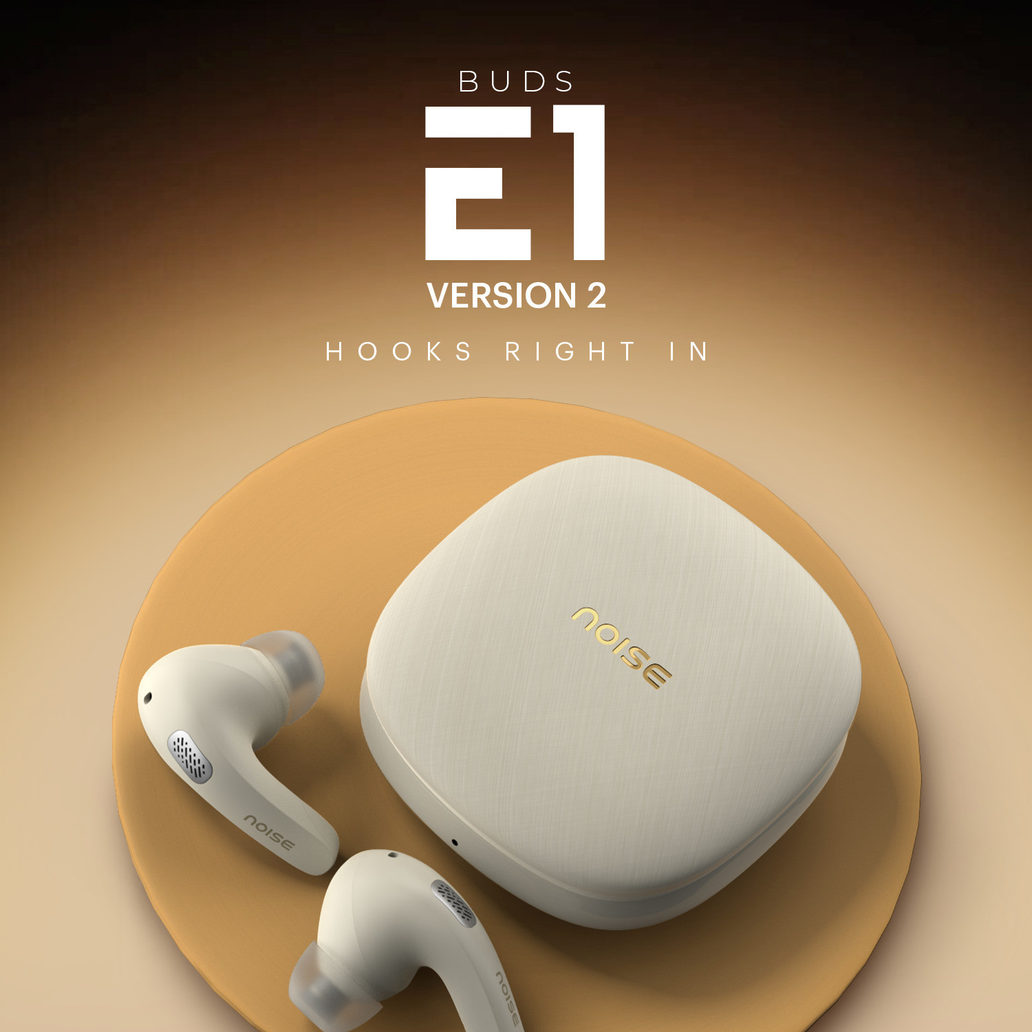 Image of Noise Buds E1 V2.0 (2026 Launch) 35H Battery, Quad mic ENC, HyperSync, BTv5.3 Bluetooth