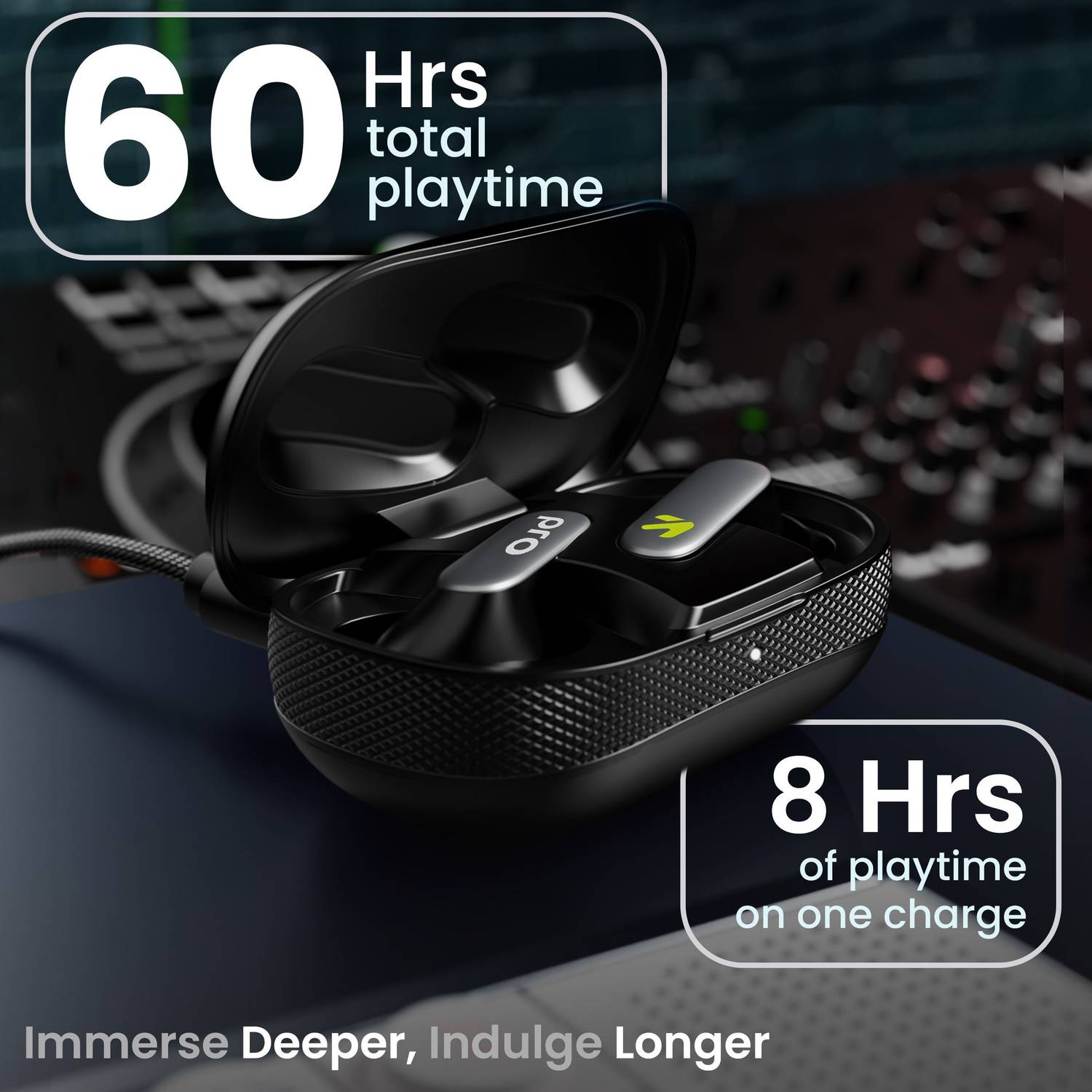 GOBOULT Y1 Pro 4 Mic ENC Bluetooth Earbuds - Image 3