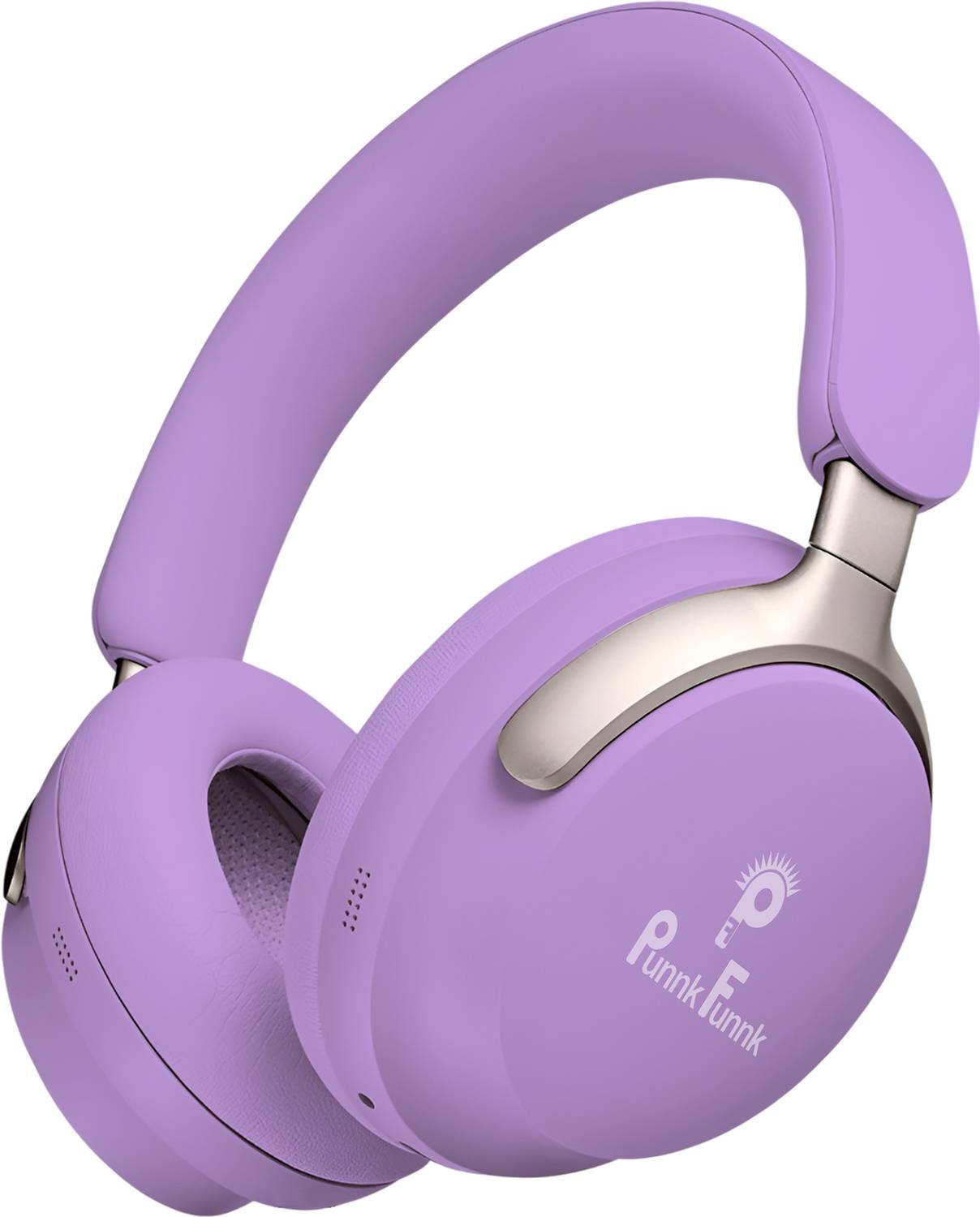 PunnkFunnk 70H Playtime Bass Bluetooth Wireless Headphone with Mic, Foldable Design & Aux Bluetooth