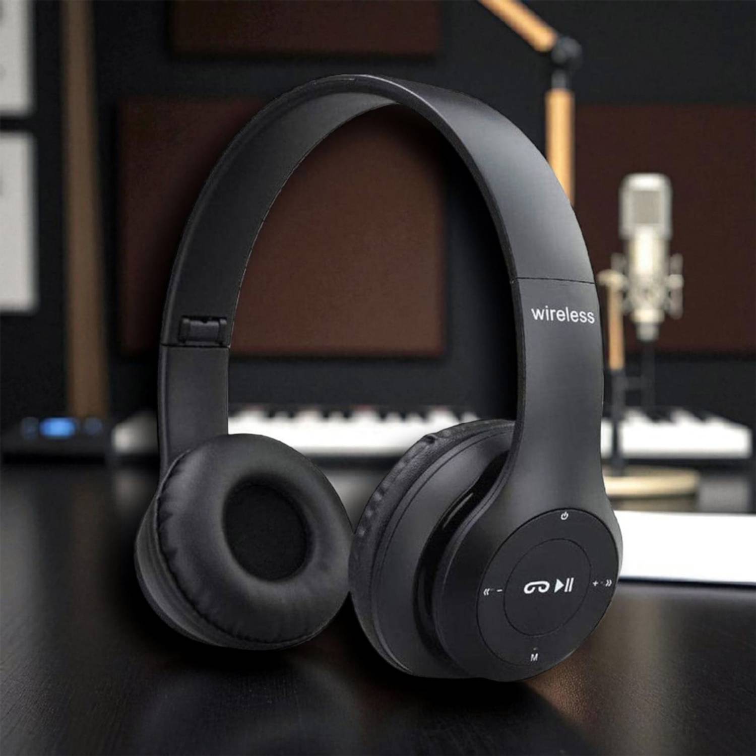 Zohlo 5.0 Bluetooth Headphones Wireless with Deep Bass & Foldable