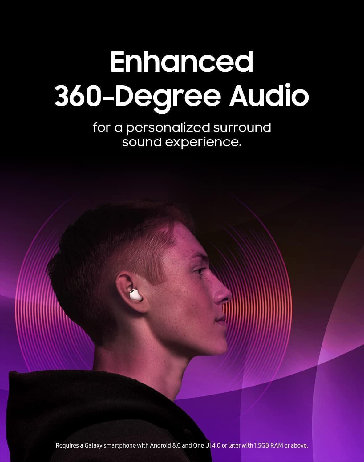 Image of Lynacz Original Original For Samsung Buds 2 Pro Deep Bass ANC Feature Bluetooth