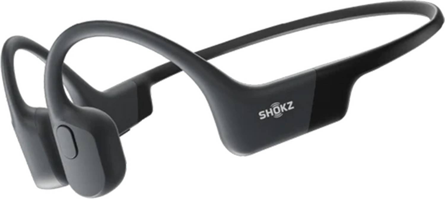 Shokz OpenRun Open-Ear Sweat Resistant Bone Conduction Sports Blu