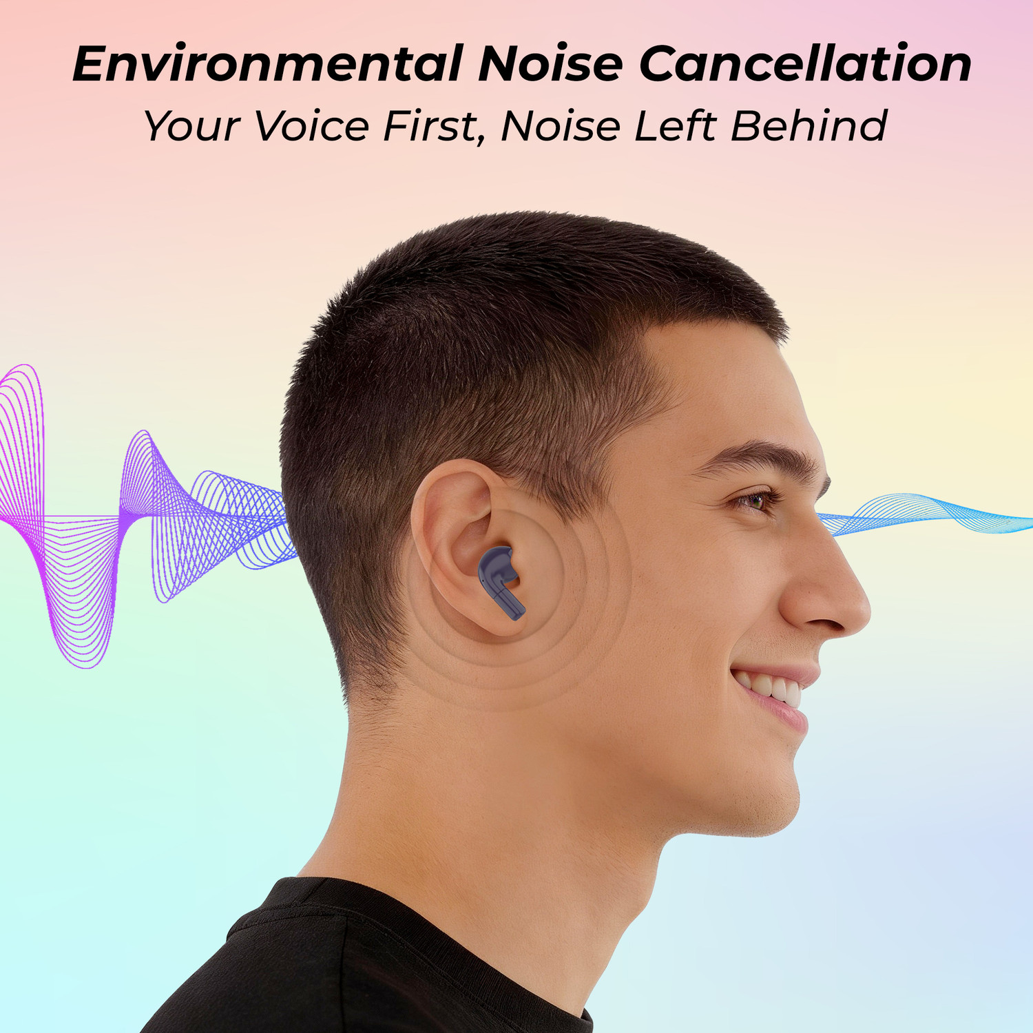 Image of Aroma TWS22 - V5.4 Upto 60Hr Playtime*, ENC, Dual Paring, Fast Charging, Heavy Bass Bluetooth