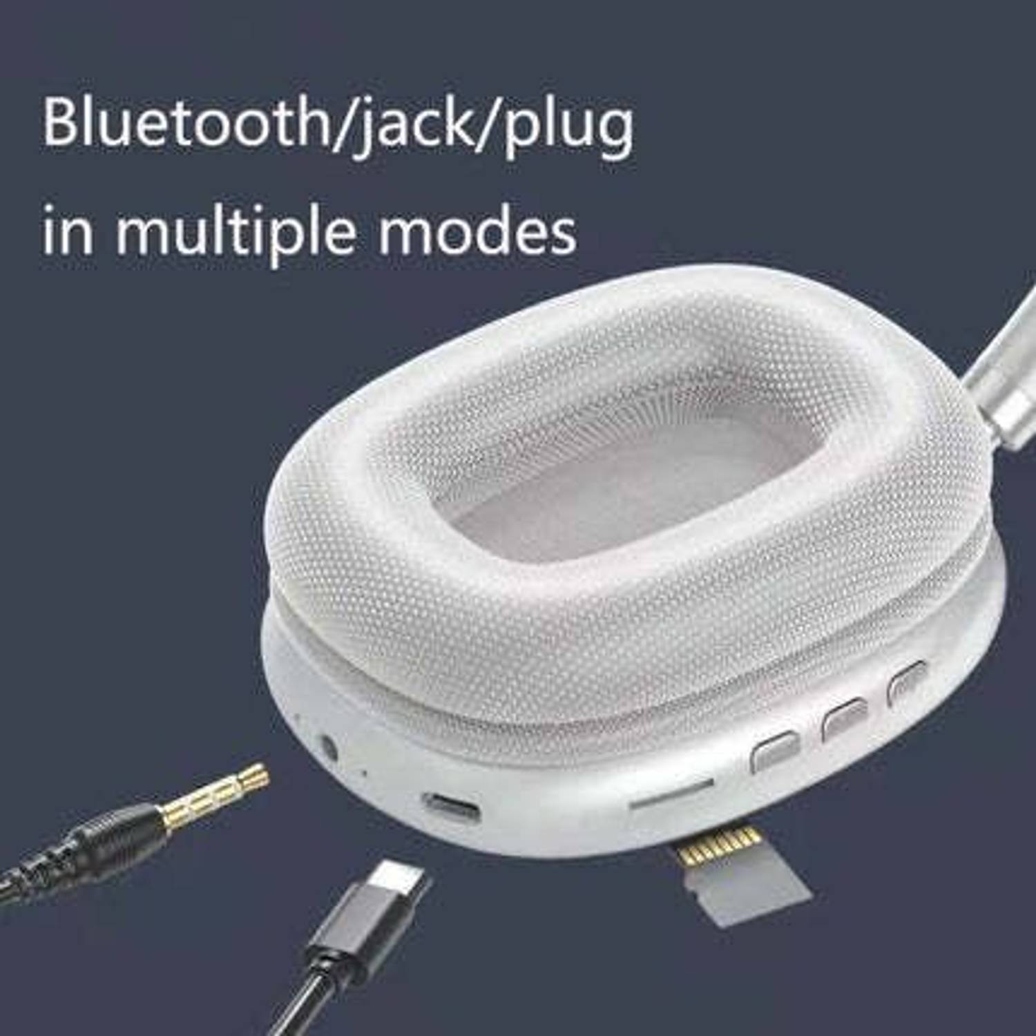 Radhe P9 Wireless 5.1 Bluetooth Headphones - Image 2