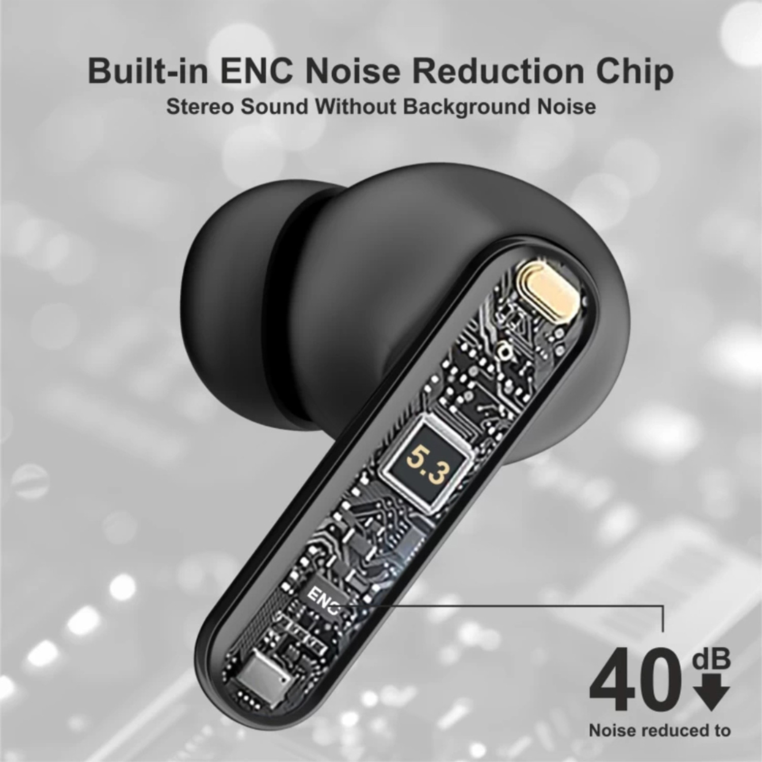 Image of RAAGZO SB151-TWS HD Mic Calling, Gaming Mode with 50ms Low Latency, IPX5 Waterproof-1 Bluetooth Gaming