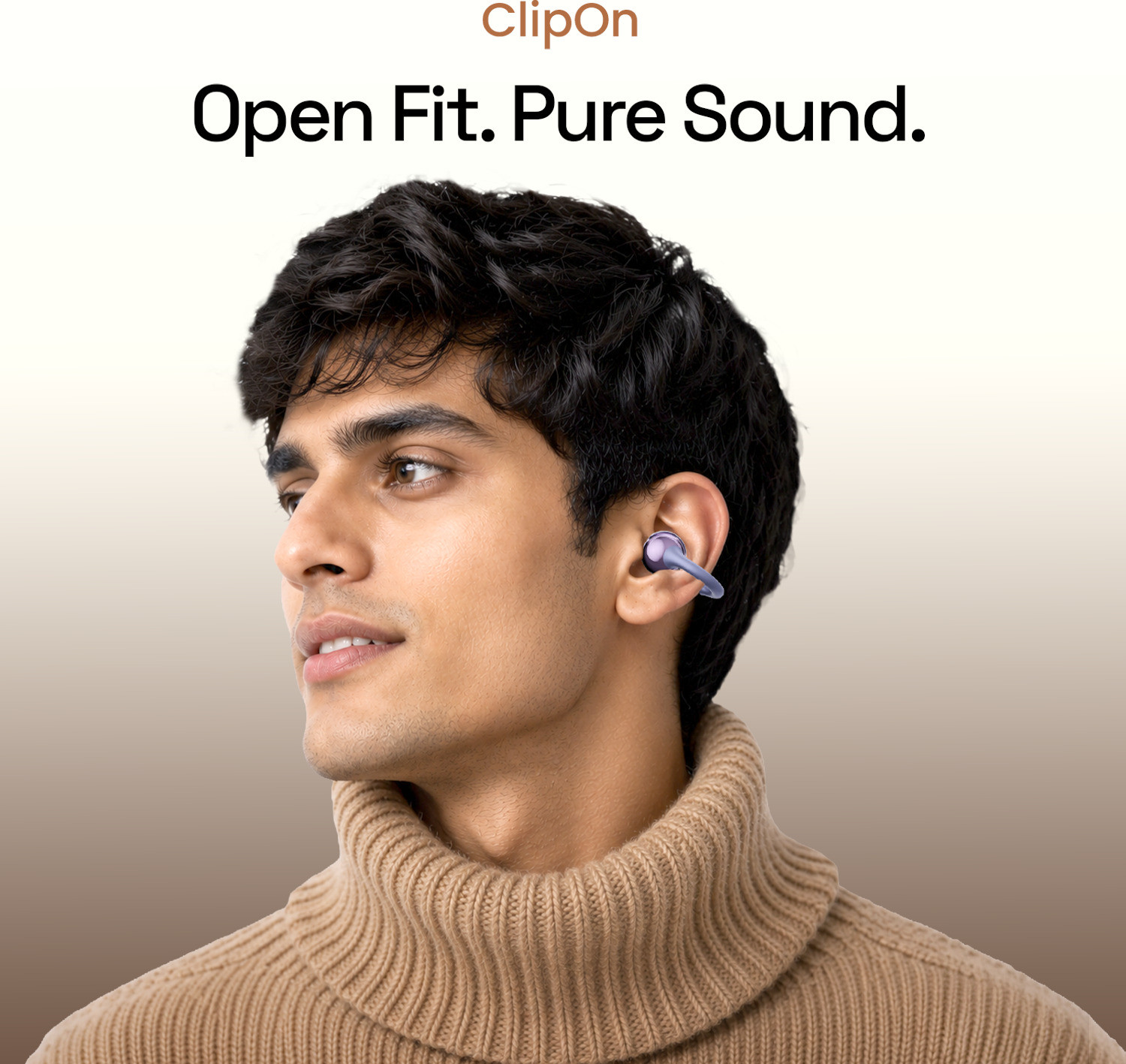 Image of ACwO DwOTS Flow 2 Open Ear Wireless Earbuds, 60H Playtime, AI ENC, Dual Connectivity Bluetooth