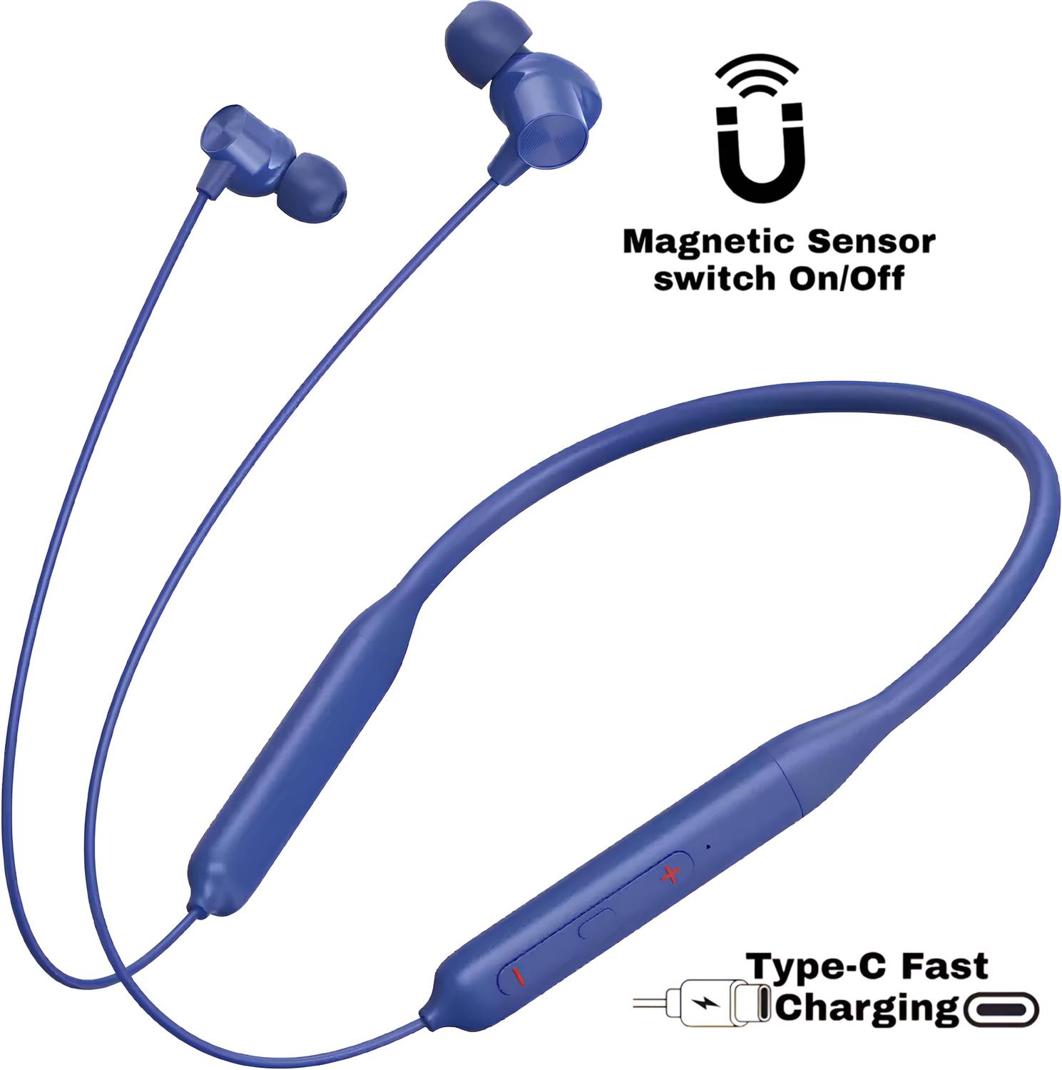 MR.NOBODY 40Hrs Playtime,Hd Mic,Fast Charging,Waterproof Bluetooth headphones Neckband N18 Bluetooth