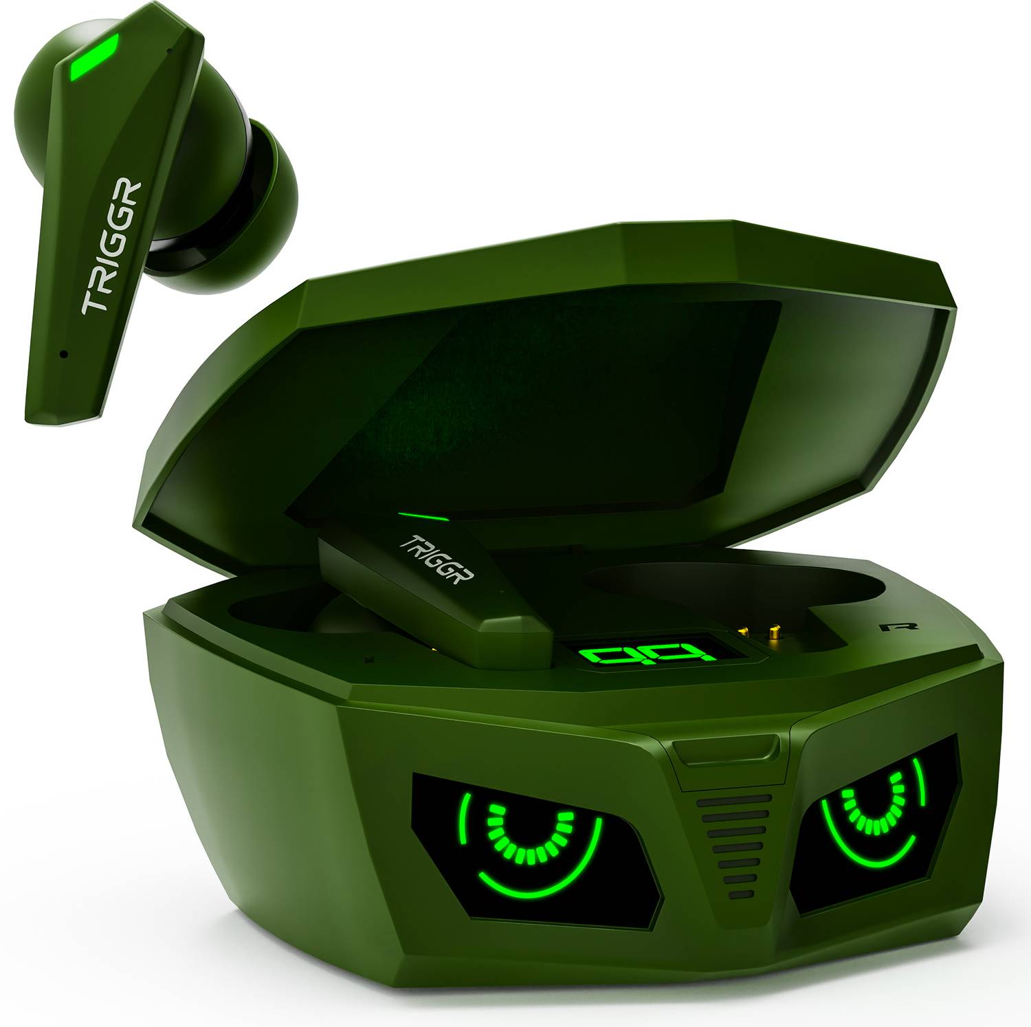 TRIGGR Kraken X1 with Battery Display, 40ms Latency, Quad Mic ENC