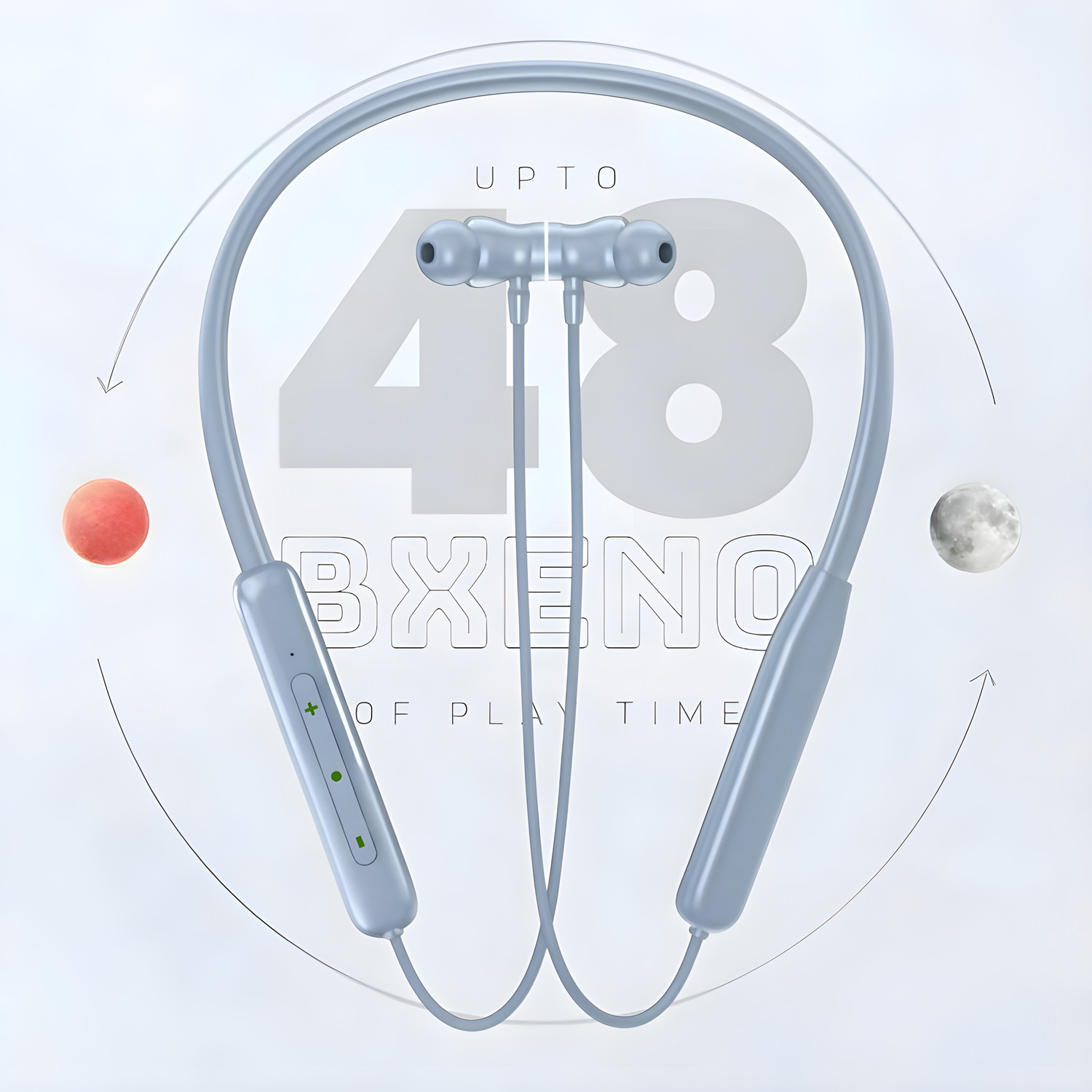 Image of BVEXO Buds Wireless 2 with Immersive Sound, 360 AI Spatial Audio & 48 Hour Battery - 6 Bluetooth