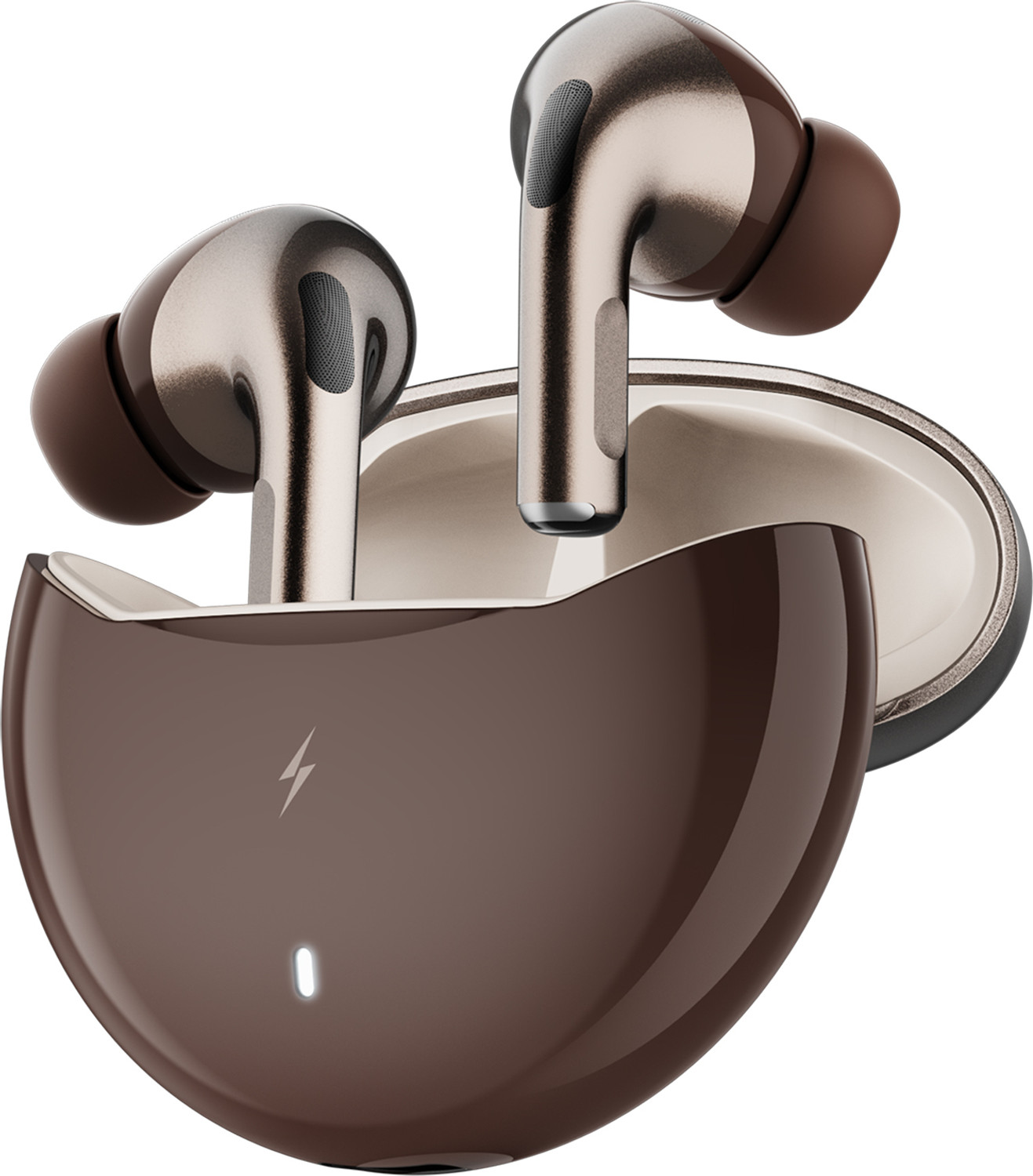 Image of Fire-Boltt Aero Pro TWS Earbuds, Custom EQ Profiles, 50H Battery, Quad Mic ENC, BT 5.4 Bluetooth