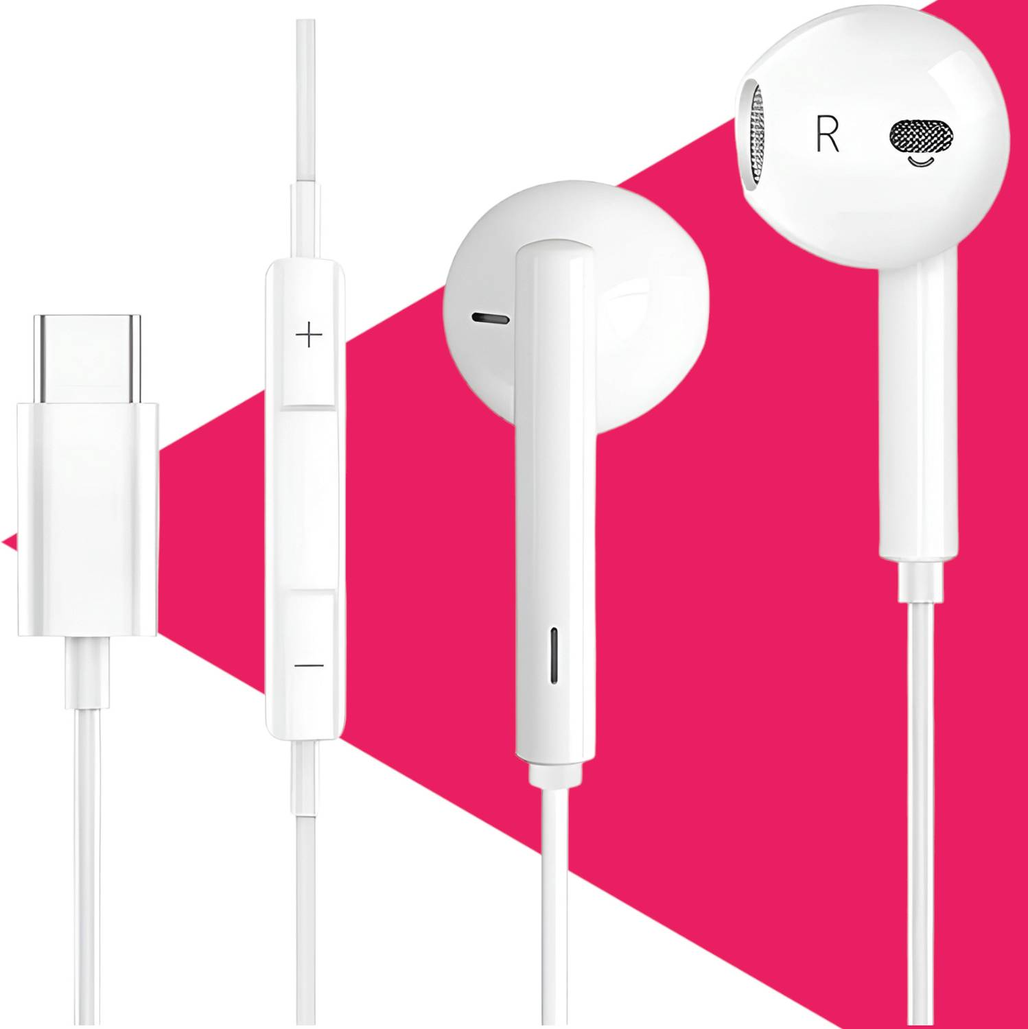 Bxeno Type C Handsfree with Mic for iPhone 16