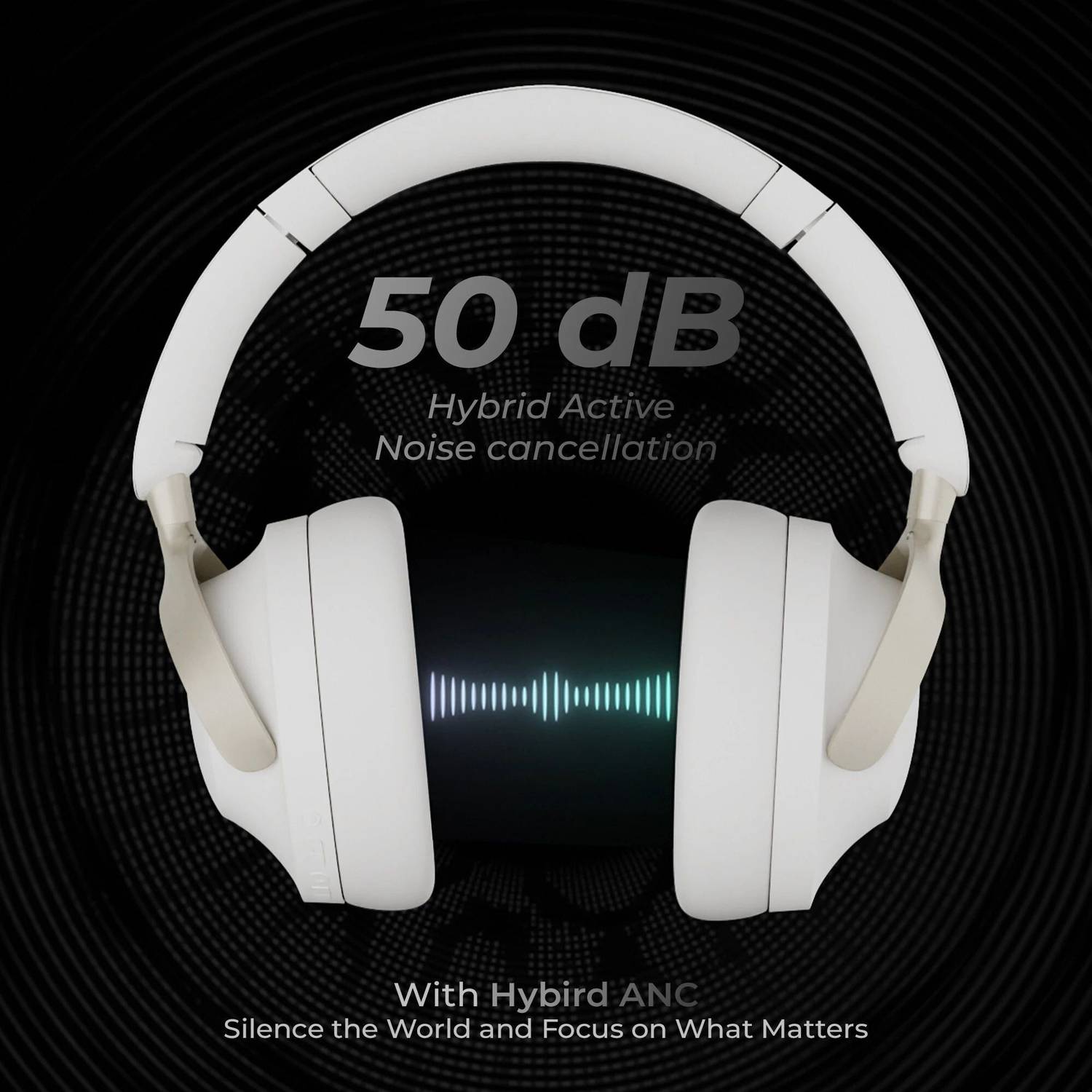 ZEBRONICS SILENCIO 111 Hybrid ANC Headphones - Image 3