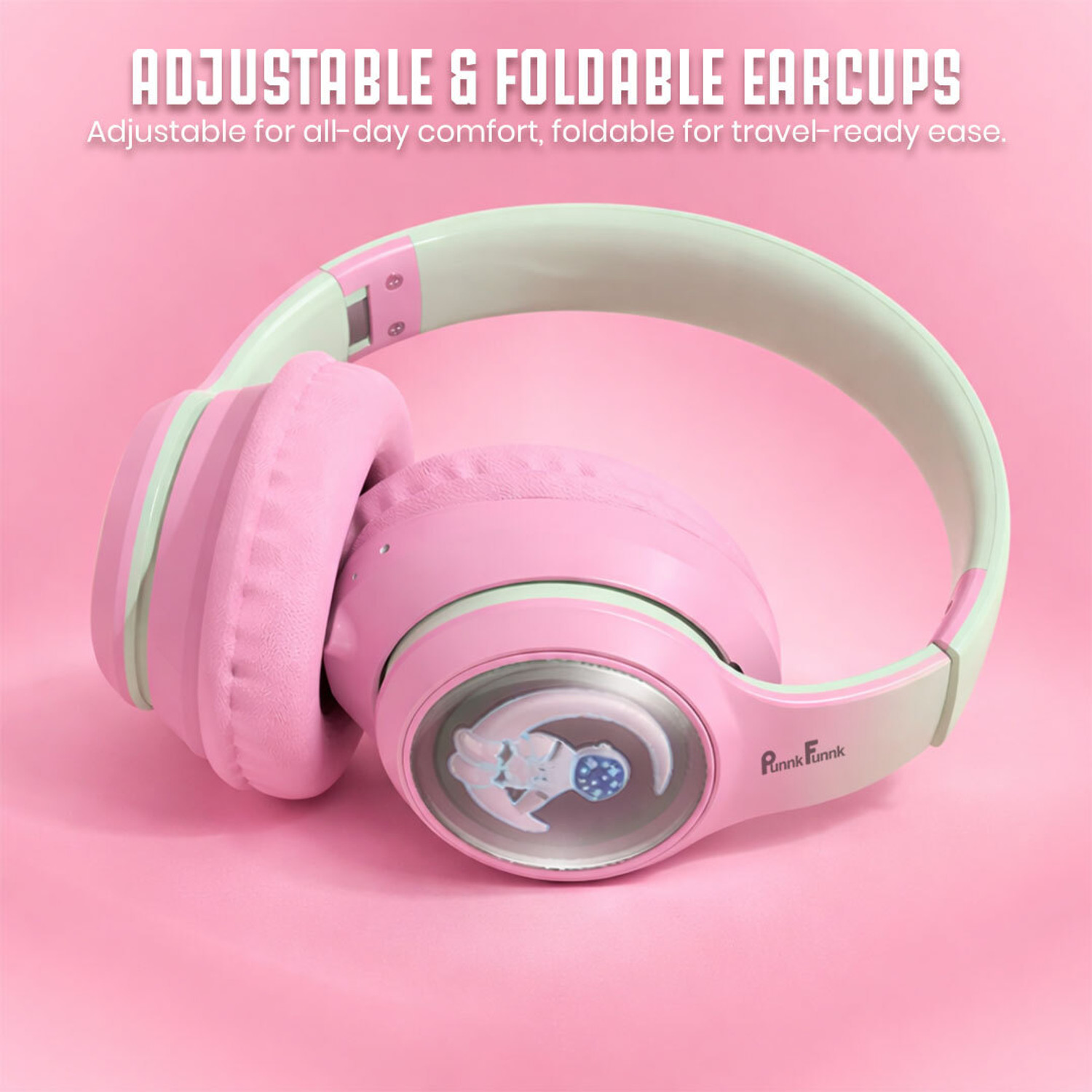 Image of PunnkFunnk Super Astro Beast Mode Bluetooth Headset with 70 Hours Playback 40ms Low Latency Bluetooth & Wired