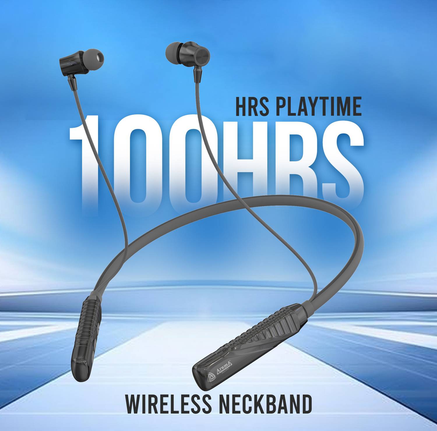 Aroma NB124 Bombay Neckband Bluetooth - Image 2