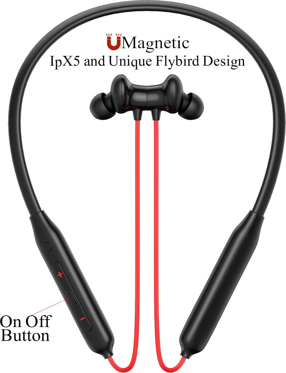 ROKAVO Travel Headphone Stone wrieless earbuds headphone neckband