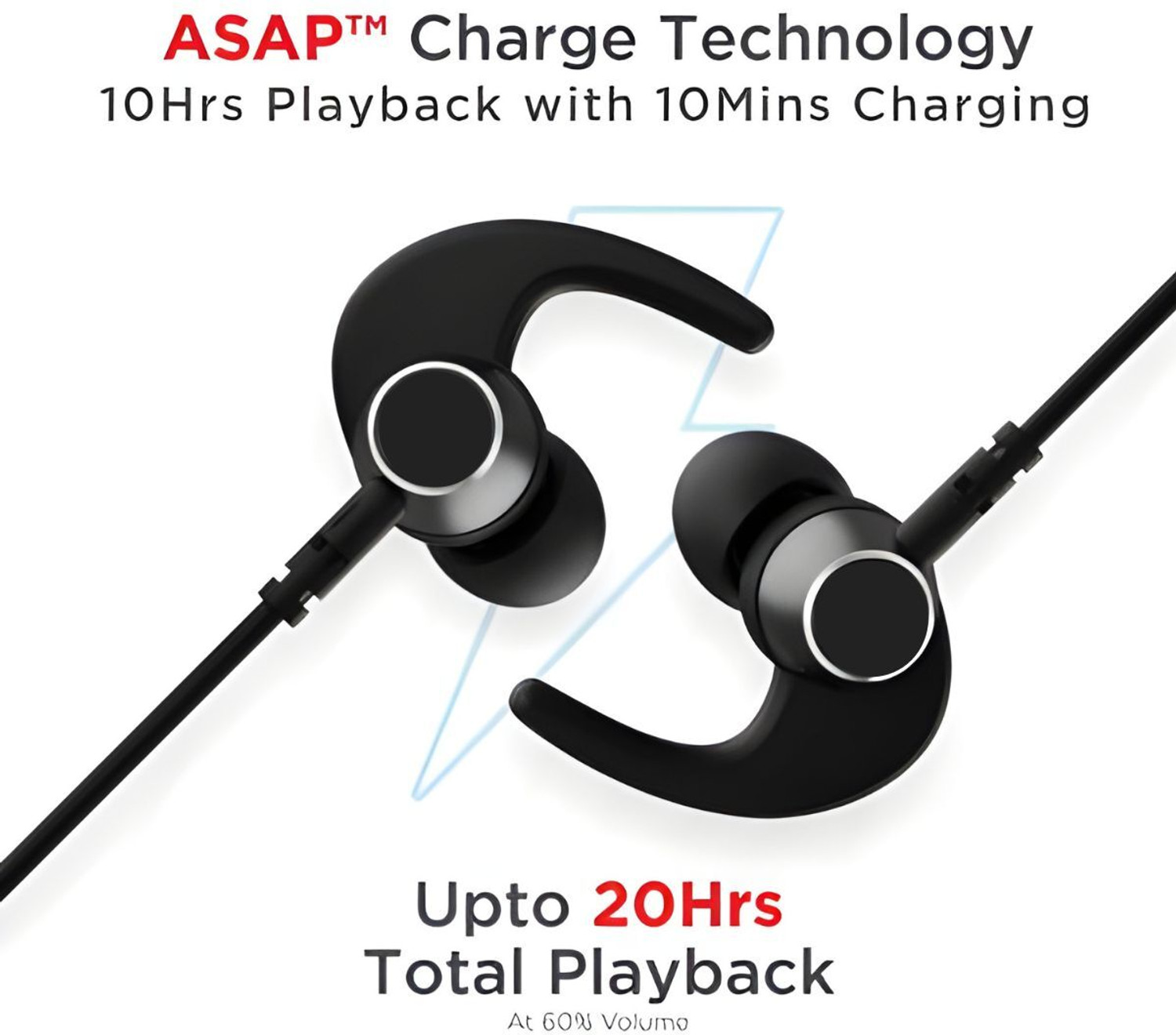 Image of FRONY Neckband Bluetooth headet 235 Pro 20 Hours Playback & ASAP Charge AS474 Bluetooth