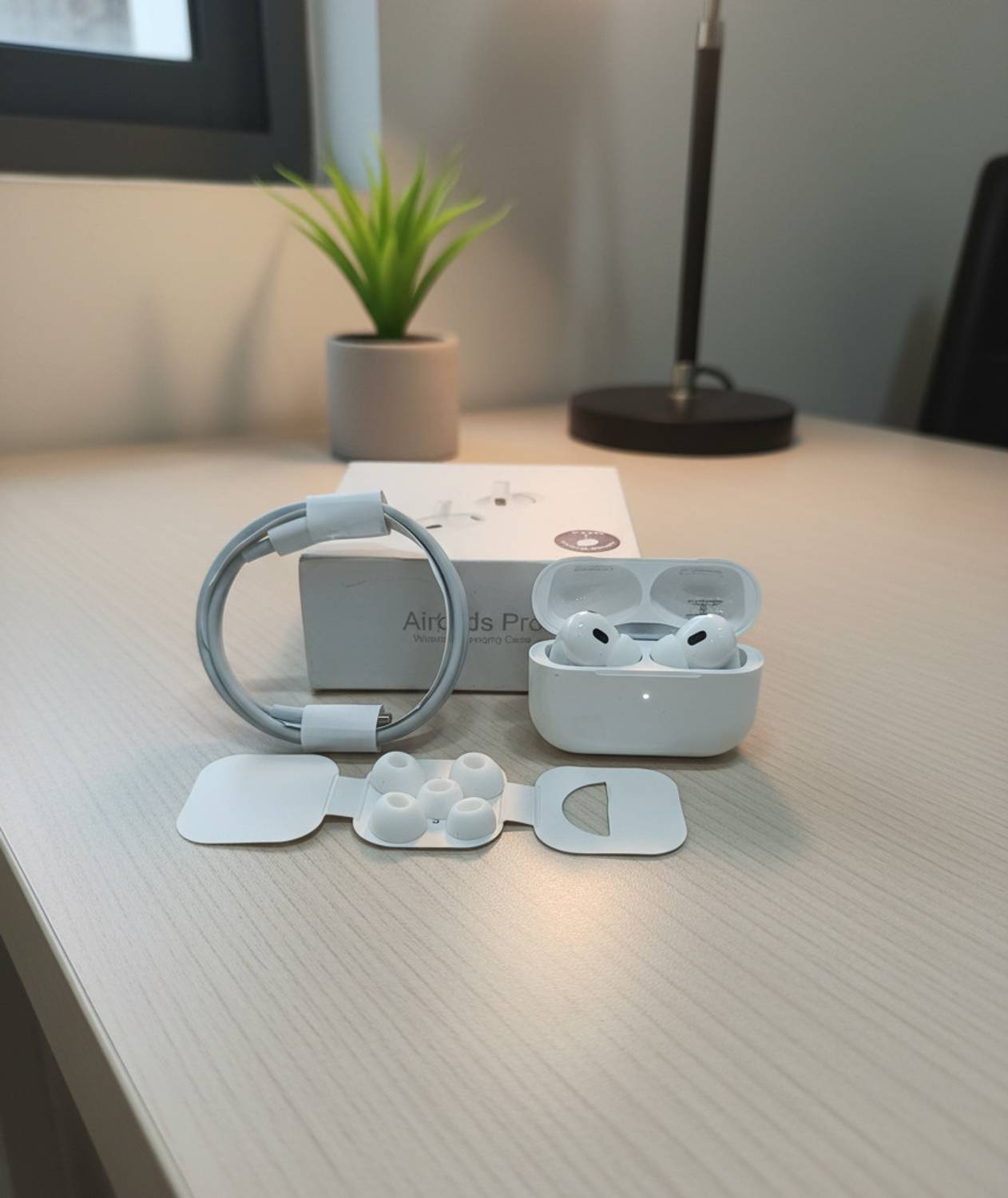 kp,enterprises AirPods Pro (2nd generation) with Deep Bass & Clear