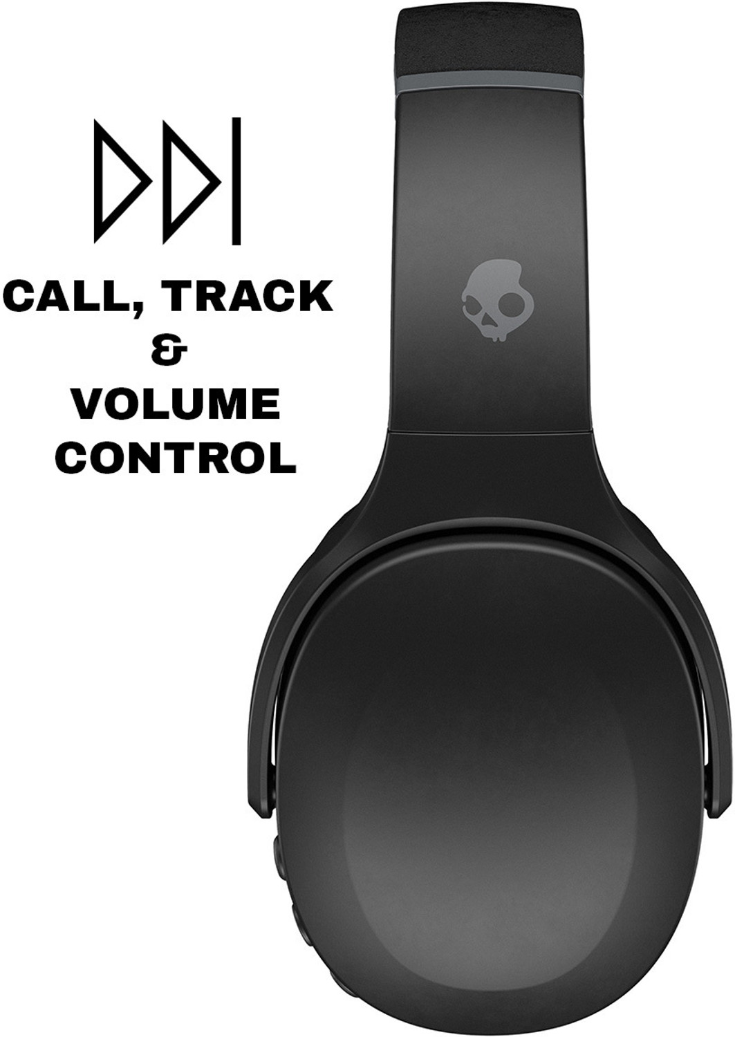 Image of Skullcandy Crusher Evo 40mm drivers 40Hr Playtime+Rapid Charge,Adjustable Sensory Bass Bluetooth