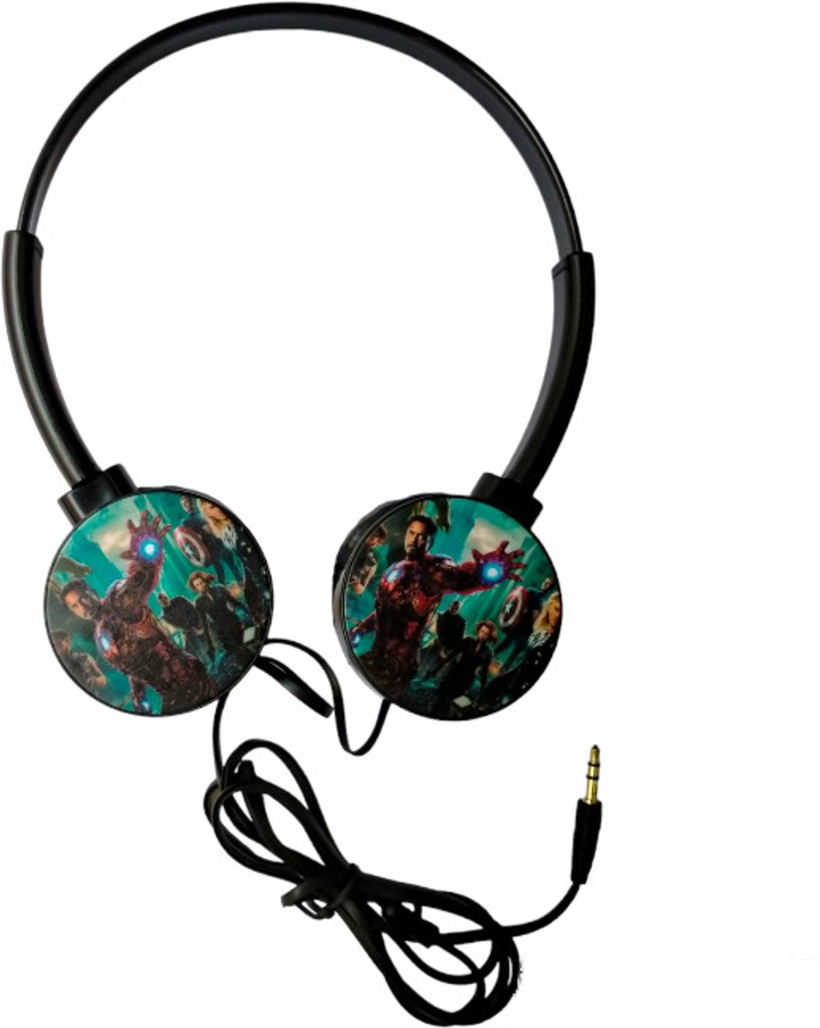 Caught Trendy Cute Action Cartoon Character 3.5 mm Jack Headphones For Kids Wired without Mic
