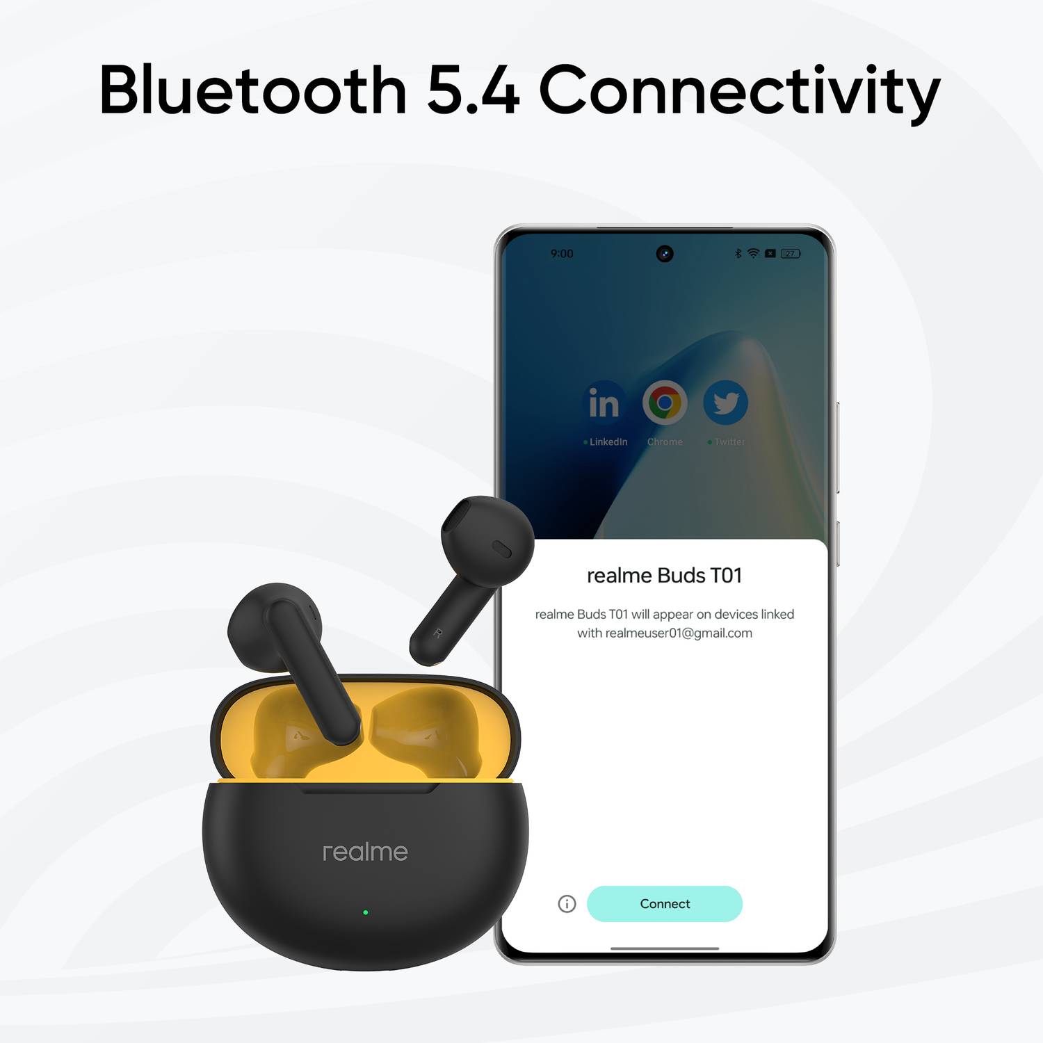 realme Buds T01 Bluetooth Earbuds - Image 5