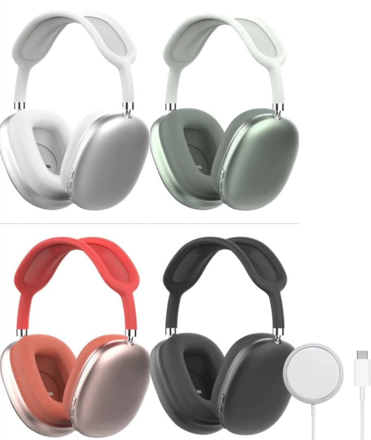 Image of Ovista P9 HeadPhone Whit MagSafe charger Bluetooth & Wired