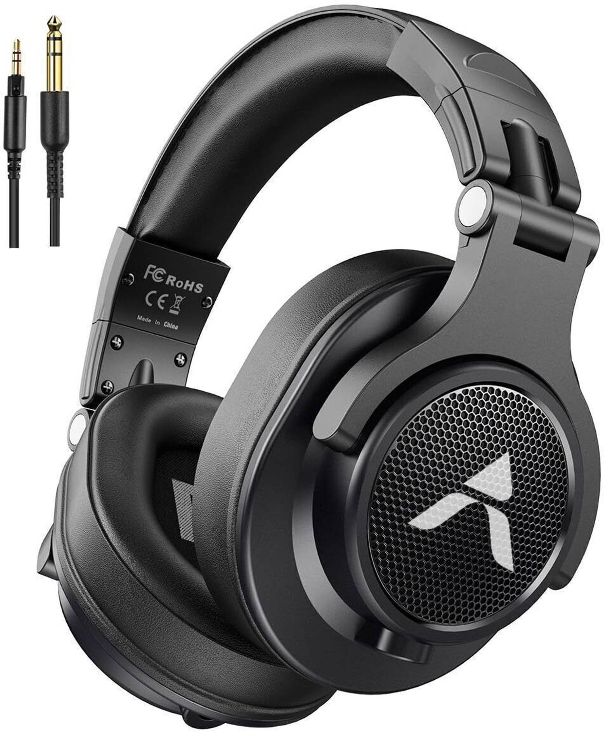 Adcom Sound Master DJ Wired Over Ear Headphones with 40mm Drivers