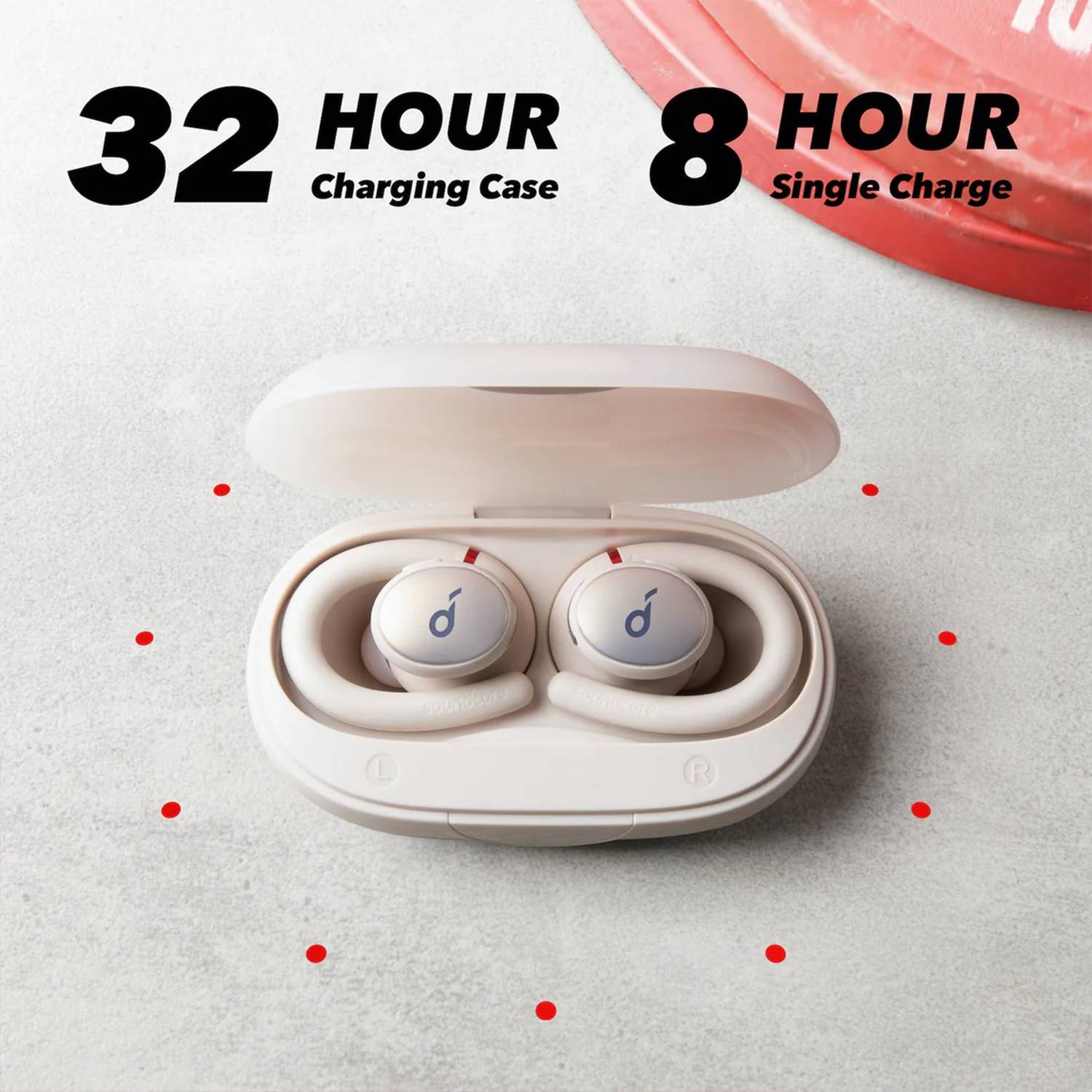soundcore by Anker Sports X10, IPX7, 32Hrs, 210rotatable ear hooks