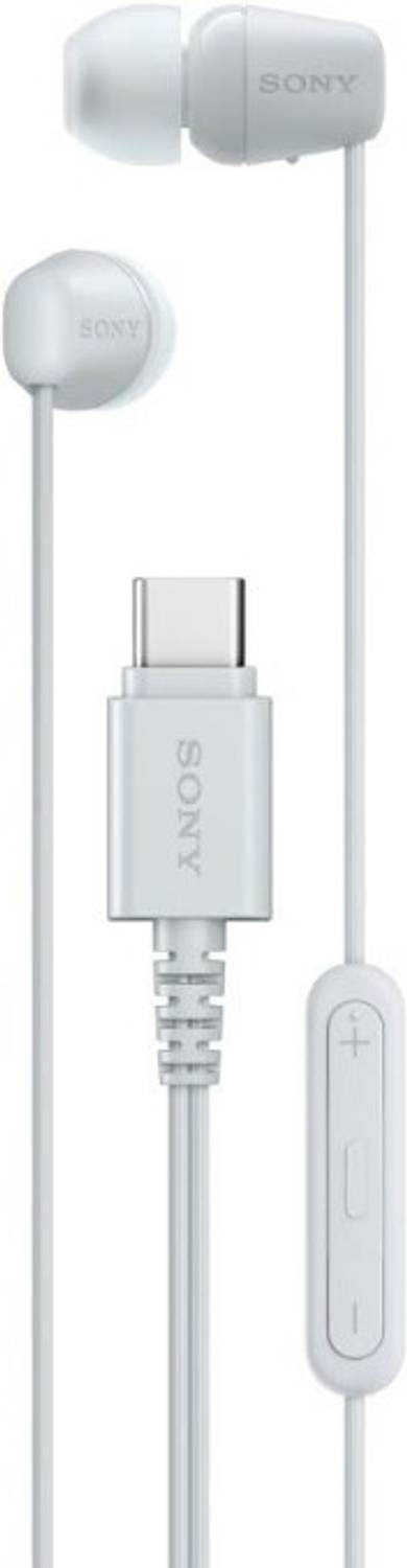 Sony IER-EX15C/White Wired Headset (White, In the Ear)