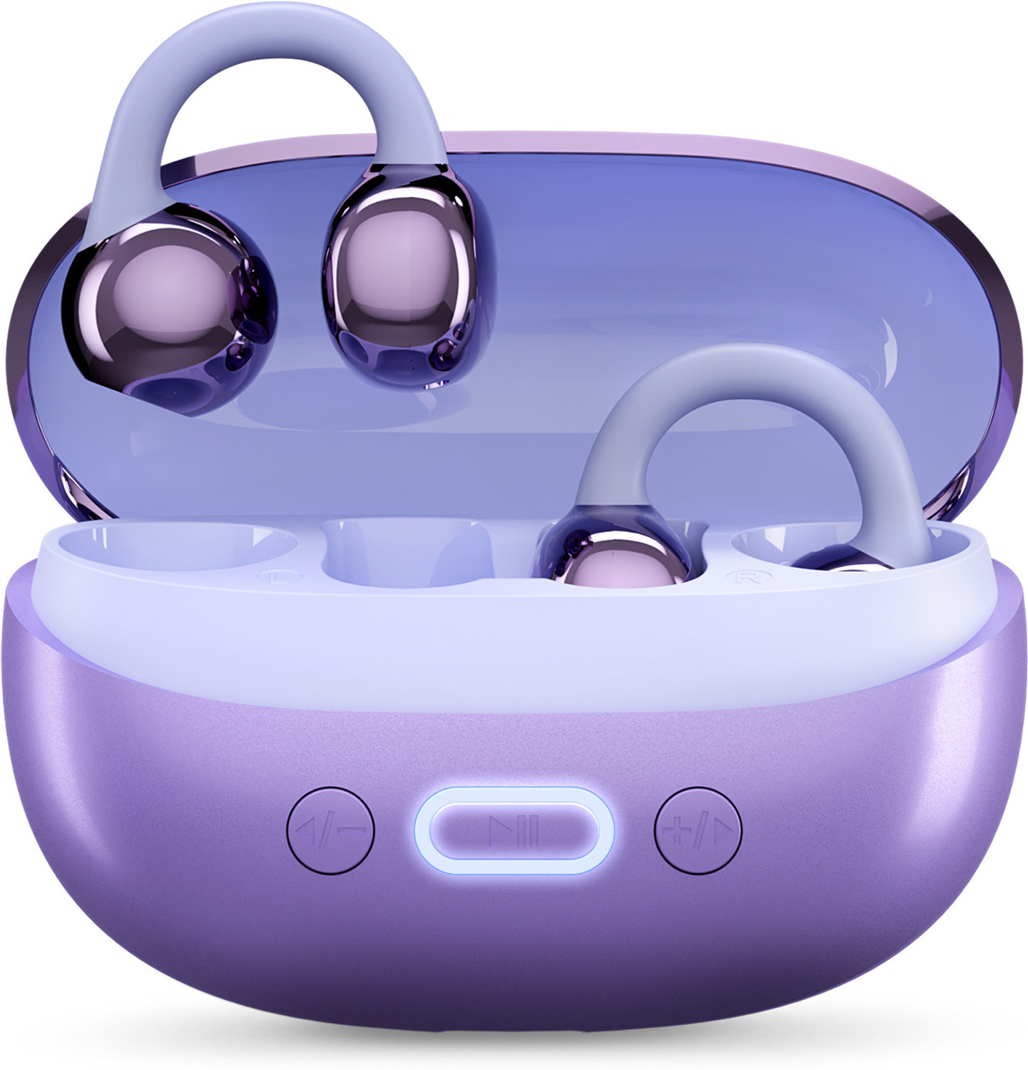Image of ACwO DwOTS Flow 2 Open Ear Wireless Earbuds, 60H Playtime, AI ENC, Dual Connectivity Bluetooth