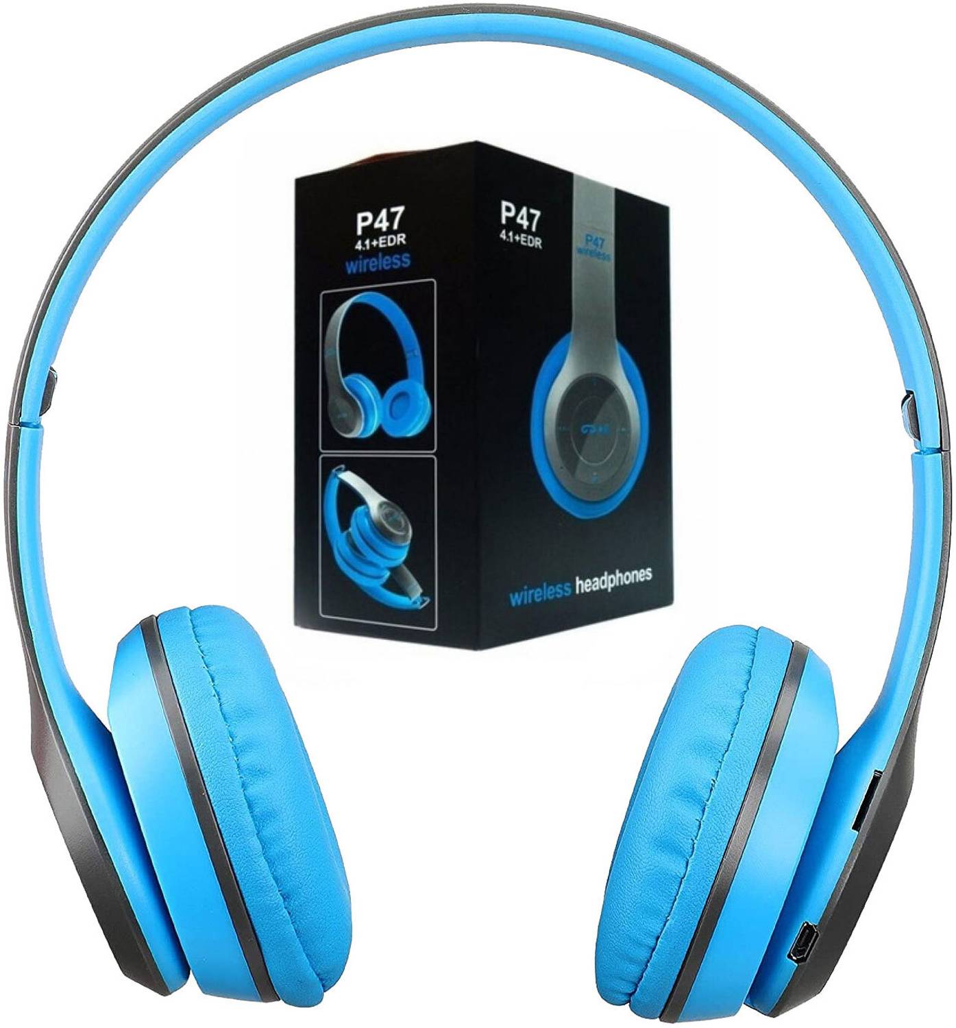 BAGATELLE Clear Sound Quality Latest with Mic & SD Card Support 6 Hour Battery Backup Bluetooth & Wired
