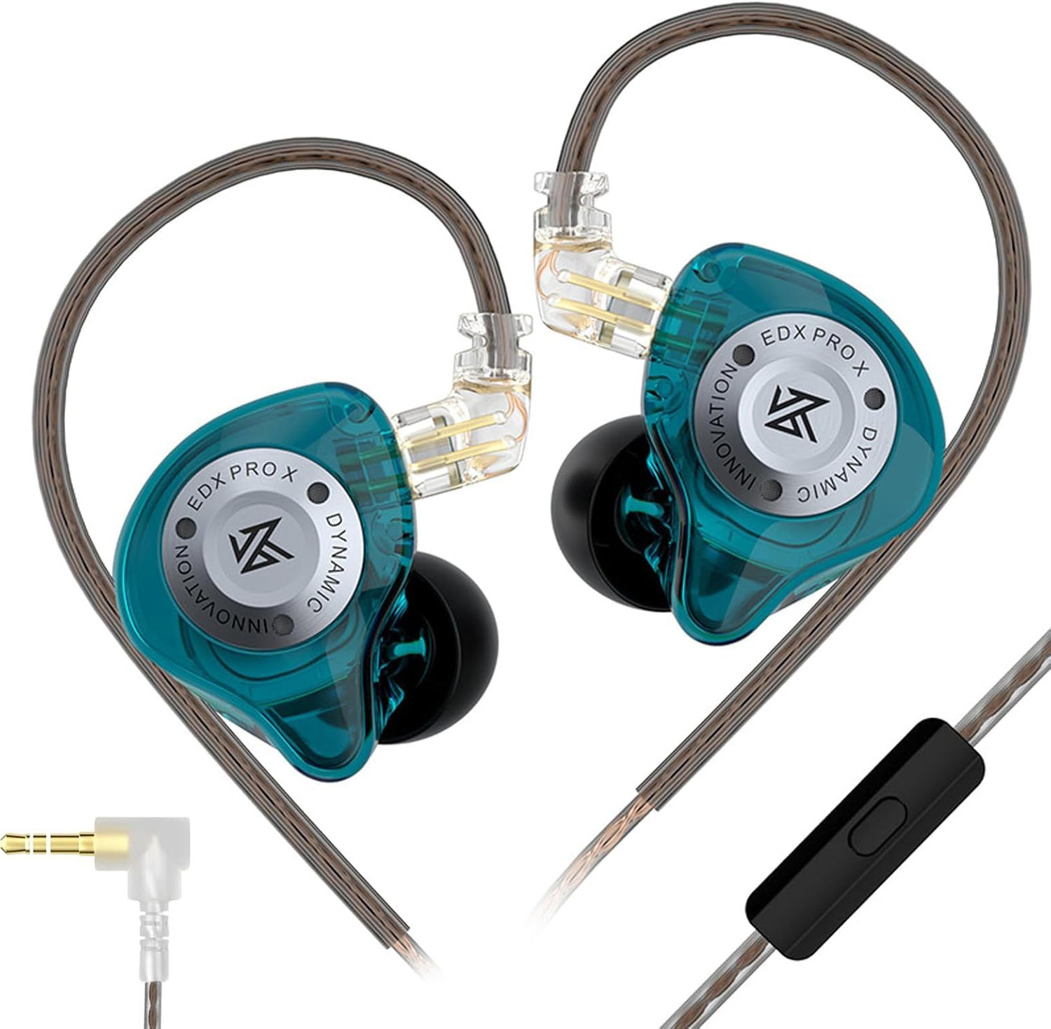 Image of CASON KZ EDX Pro X IEM Wired Earphones | in-Ear Monitor Headphones, Gaming Earphones Wired