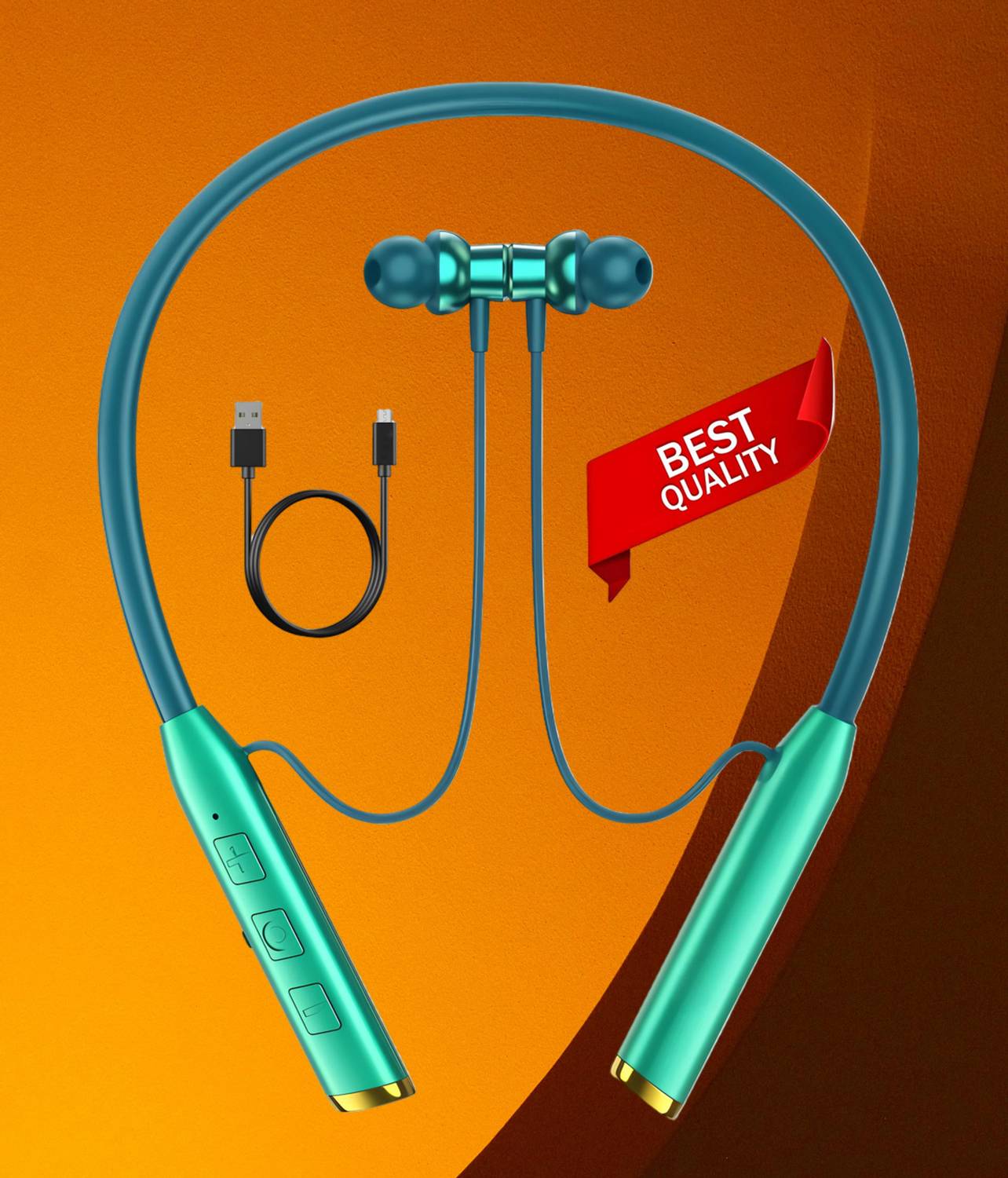 PTROX Vibration Alert, 48 Hours Playtime, ENC, HD Sound Quality & Stereo Bass PT/37/43 Bluetooth