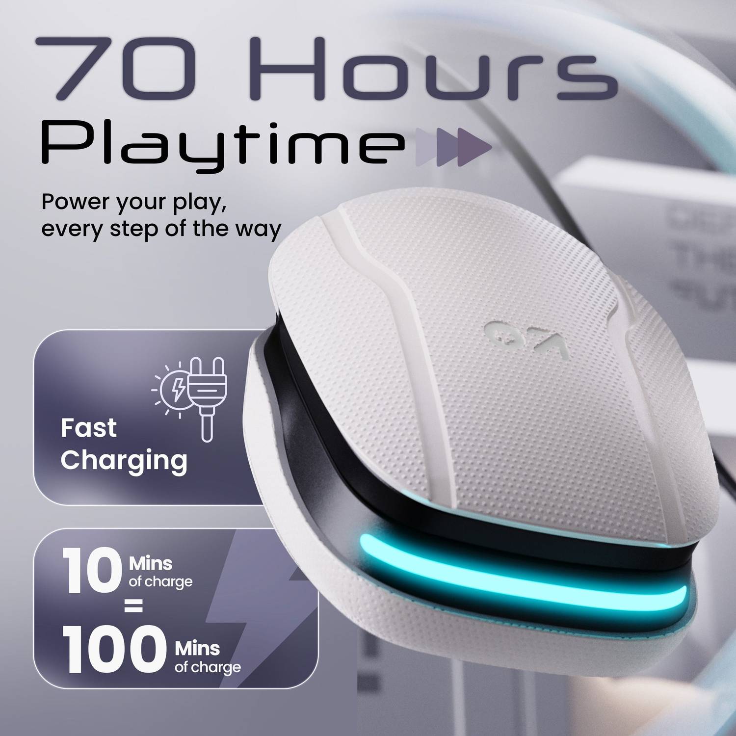 GOBOULT Astra Neo 70Hrs Playtime Bluetooth Earbuds - Image 3