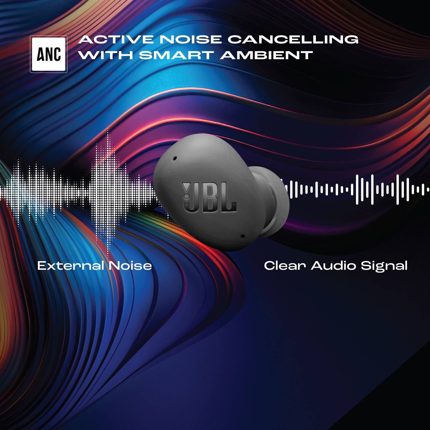 JBL Wave Buds 2 ANC Earbuds - Image 3