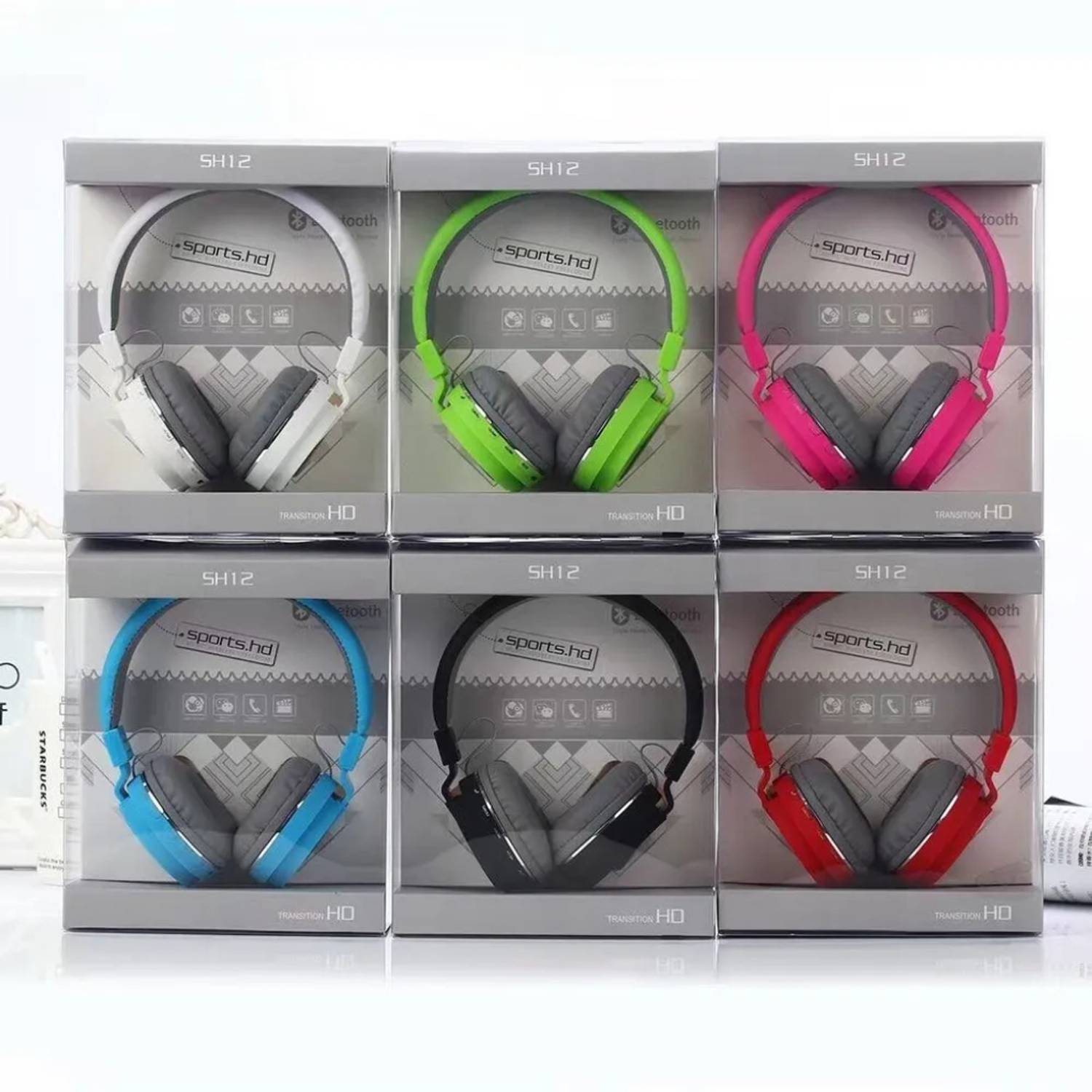 Clairbell WHJ_462T_SH12 Over the head Bluetooth Headset Bluetooth