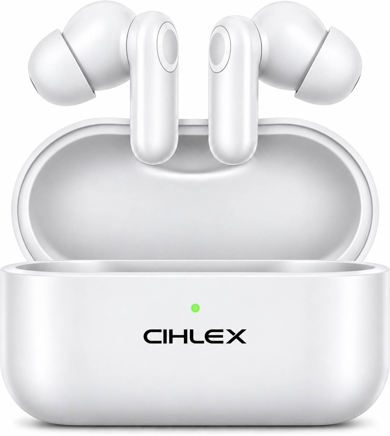 CIHLEX True Wireless Earbuds Cord 2 CE Mobile Earbuds with Mic 2r, 12.4mm Drivers1 Bluetooth
