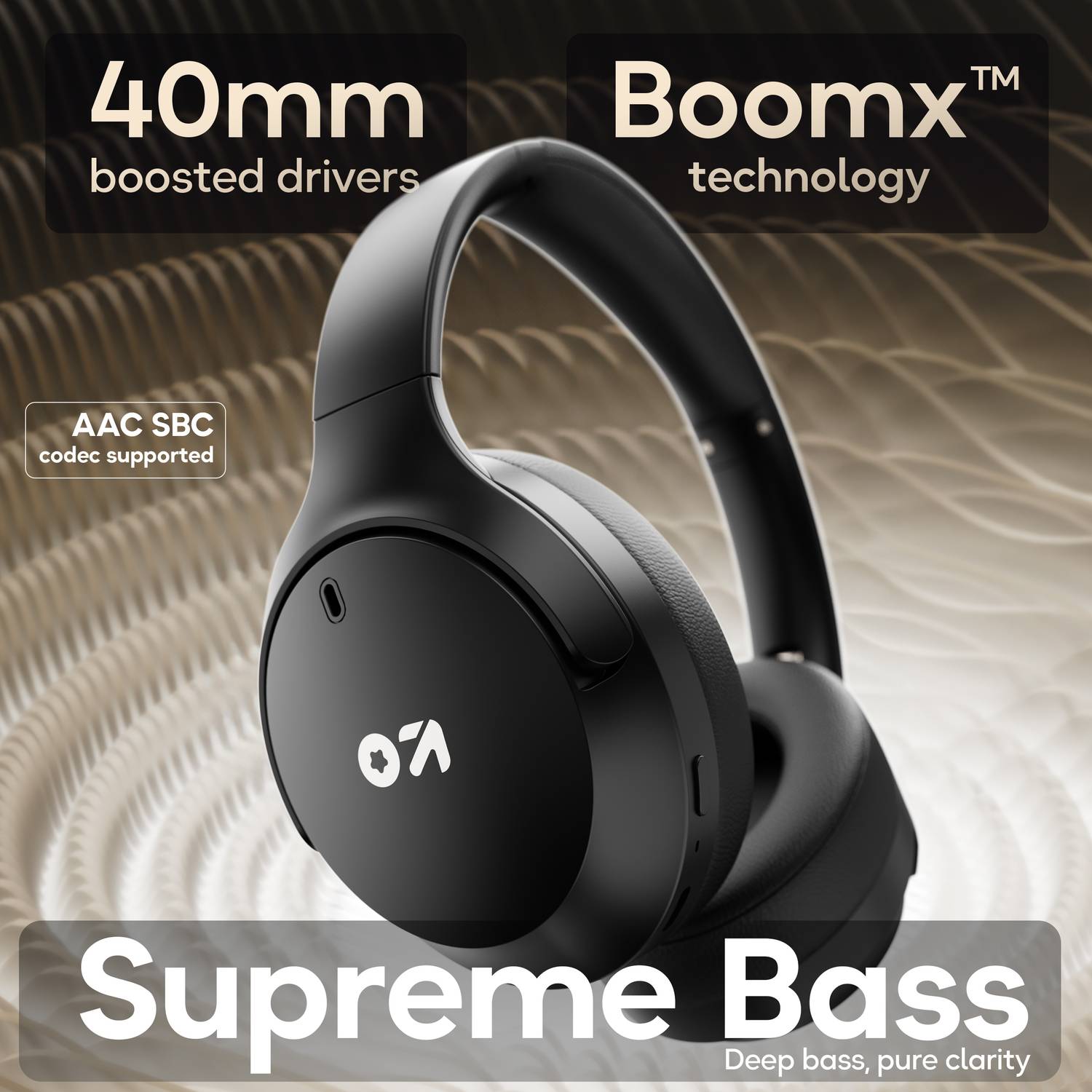 GOBOULT Q 70Hr Bluetooth Headphones - Image 5