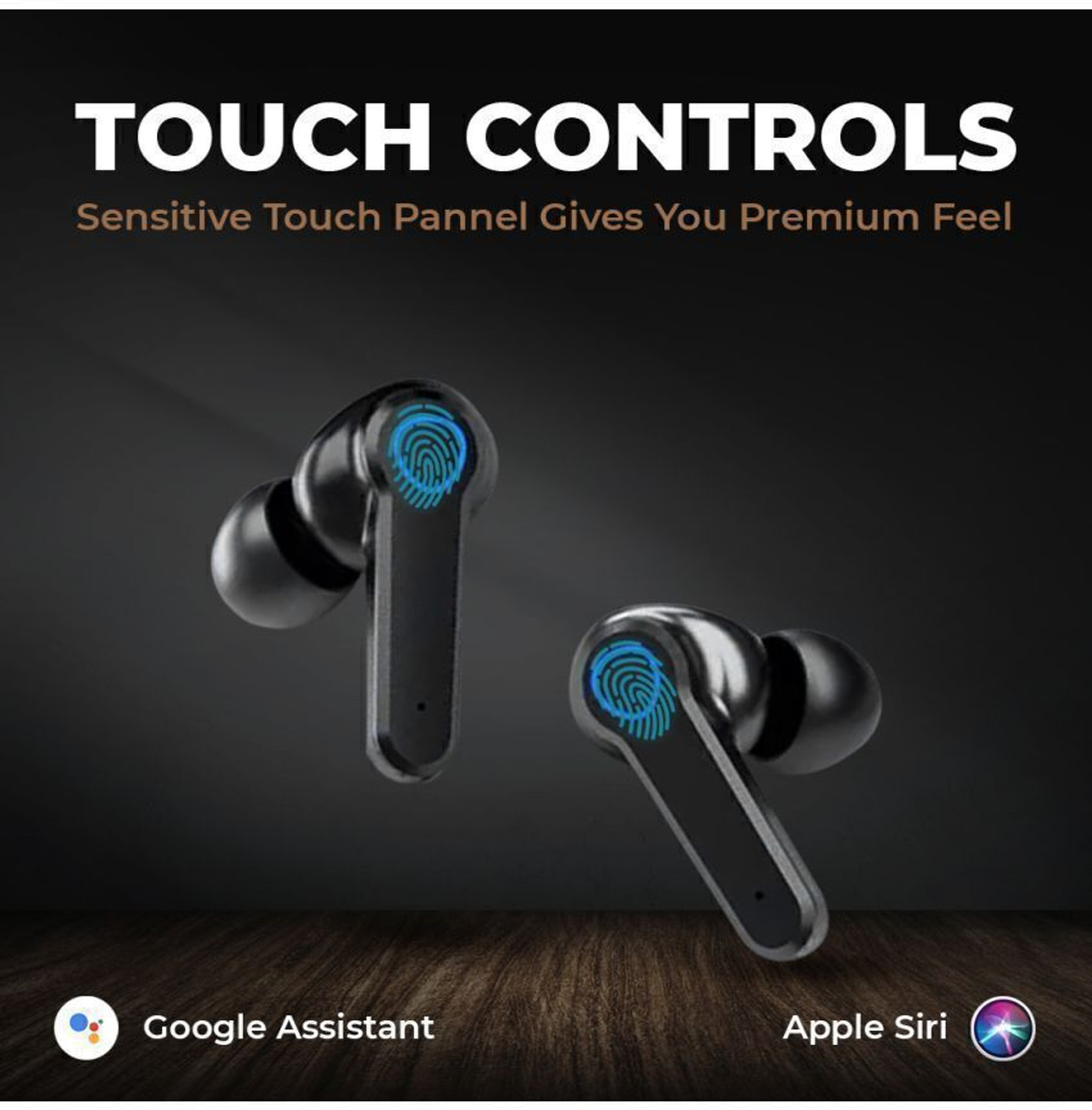 Image of HODOPHILE TWS Earbuds l M19 l 5.3 l Upto 40Hr Playtime Bluetooth
