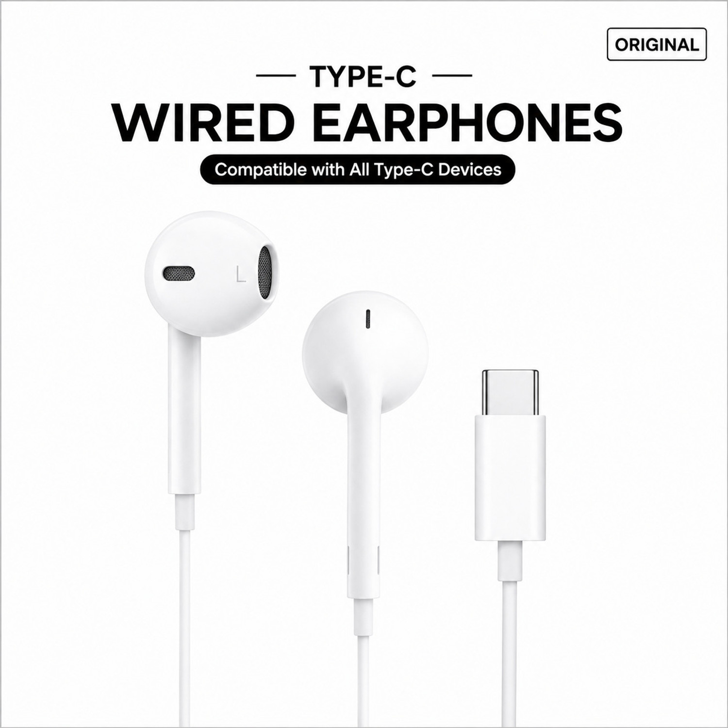Image of SPARENTERPRISES earpods usb-c Wired Headset (White, In the Ear)