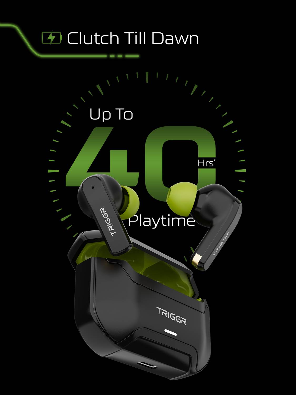 TRIGGR Raze 1 40H Battery Bluetooth Headset - Image 5