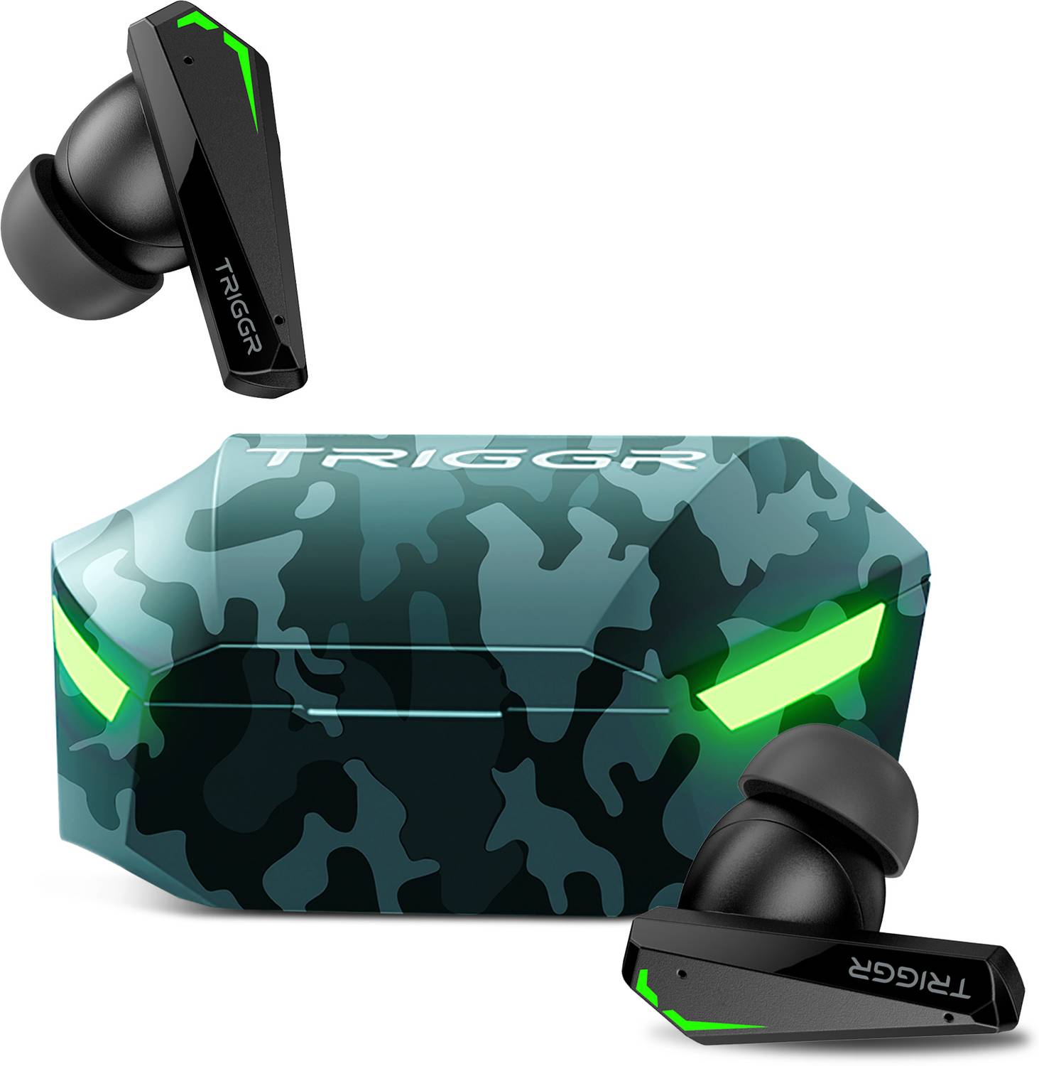 TRIGGR Kraken X2 Quad Mic ENC, 40 Hr Battery, Rapid Pair, 40ms Lo