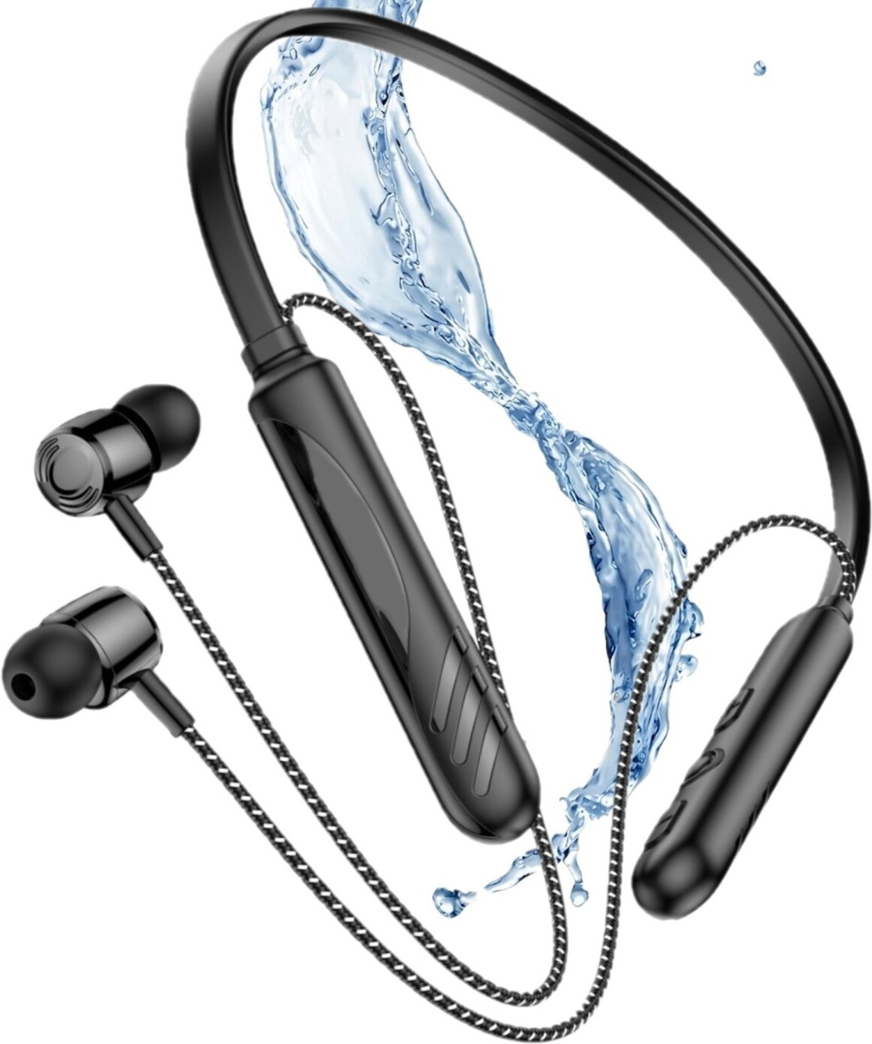 Image of L-creat tf-450 bluetooth neckband hi sound and long battery backup 40HR Bluetooth