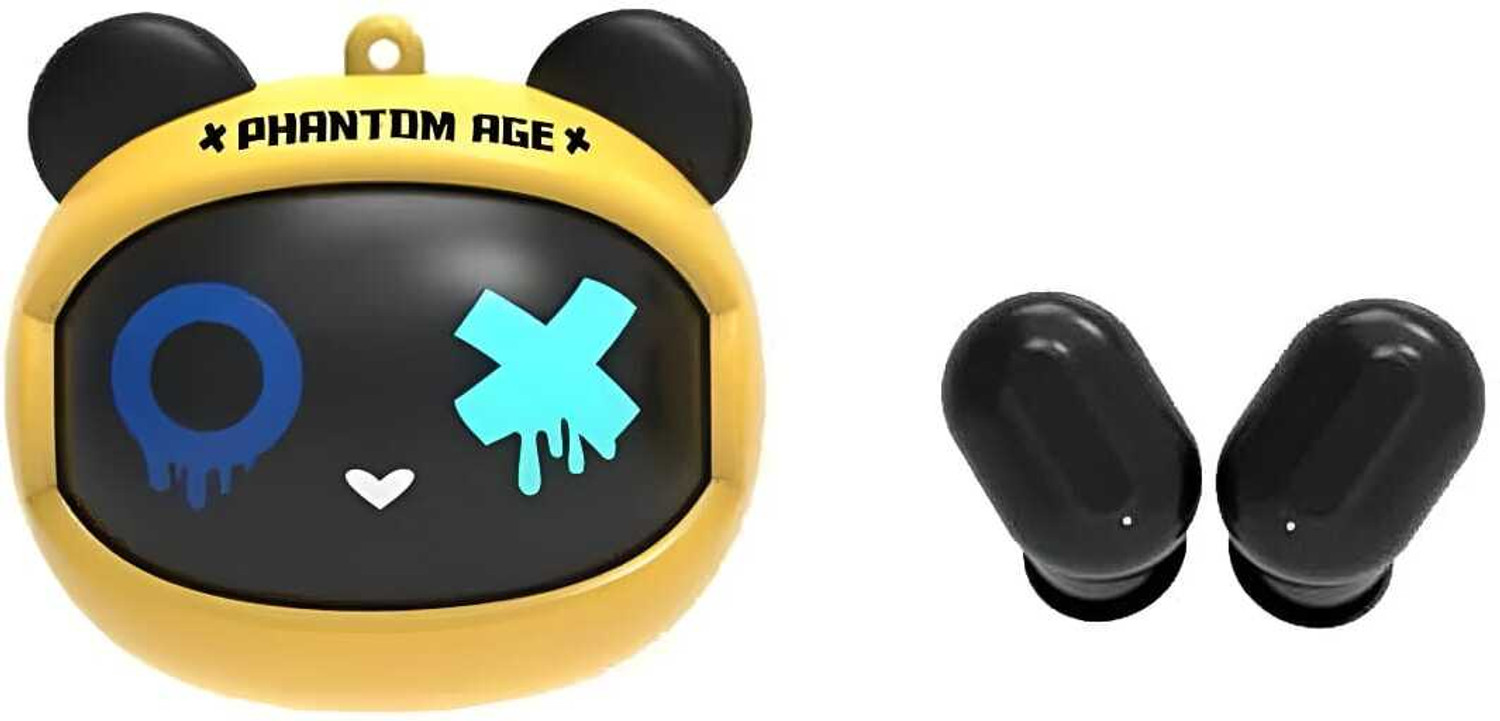 Image of AL ATASH Trendy Wireless Bluetooth Earbuds with Rolling Face Charging Case Deep Bass Buds Bluetooth without Mic