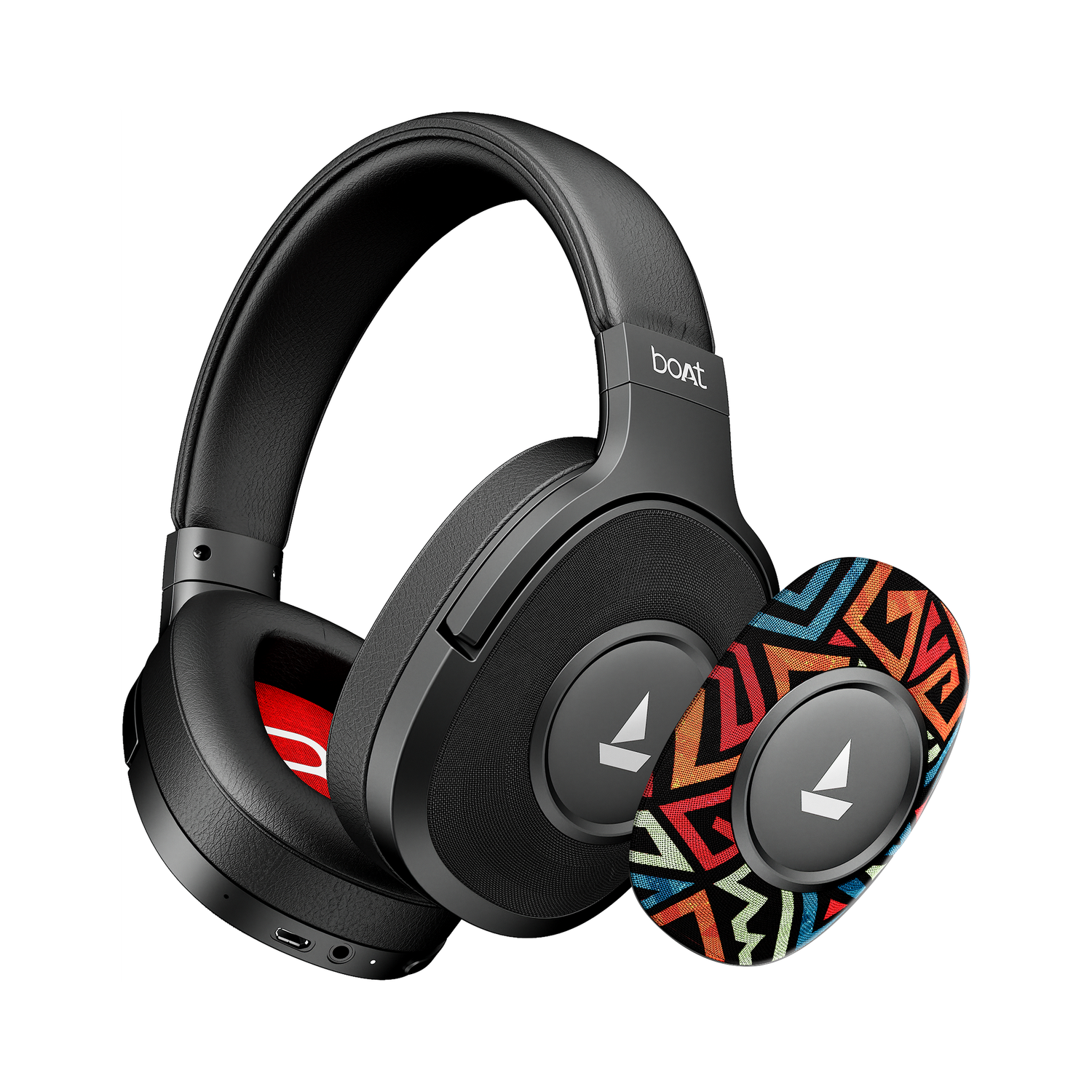 boAt Rockerz Plus 550, Customizable Earcups,100H Battery,Stream Ad Free ...