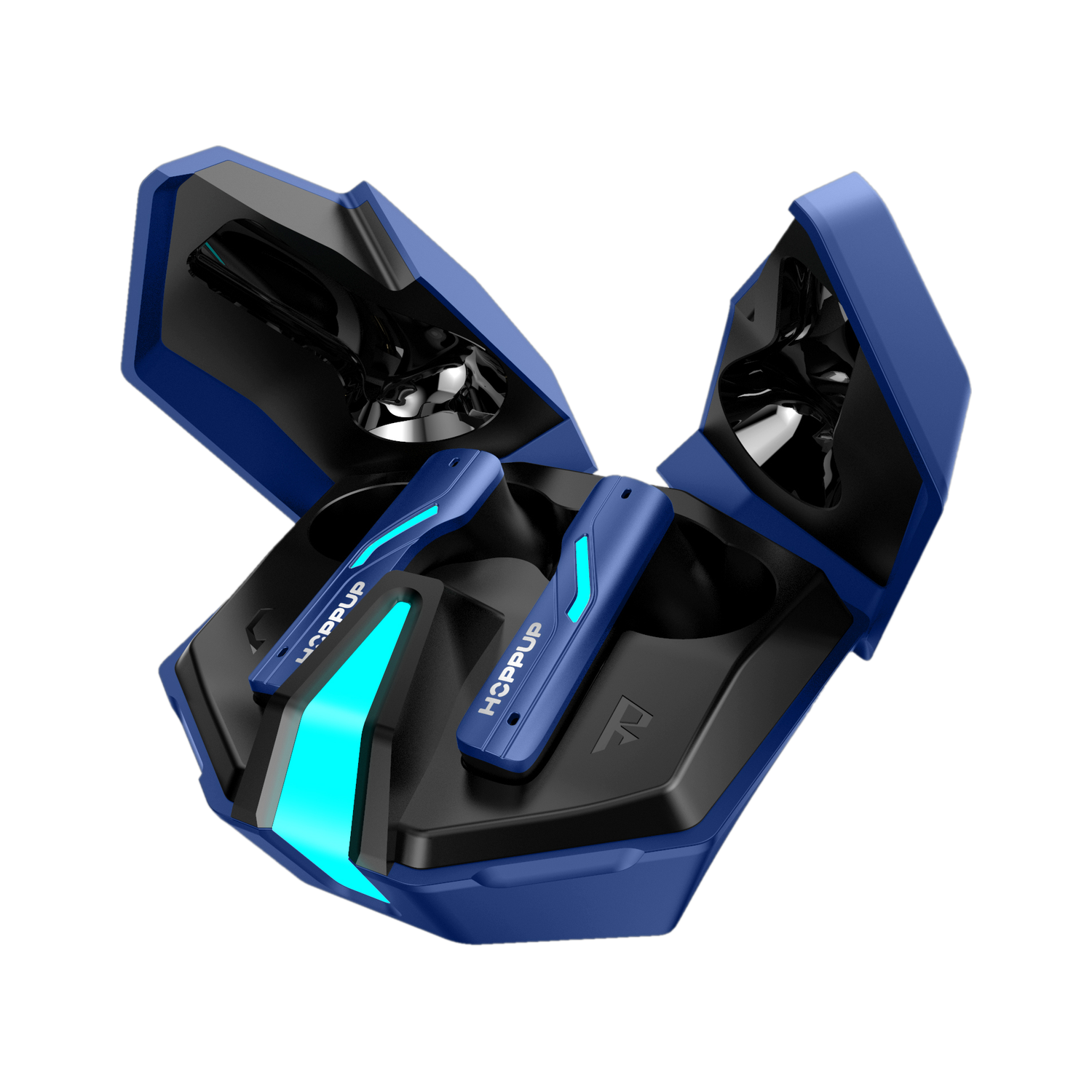 HOPPUP Xo6 Gaming Earbuds (35ms Low Latency, RGB LED, 50H Playtime)