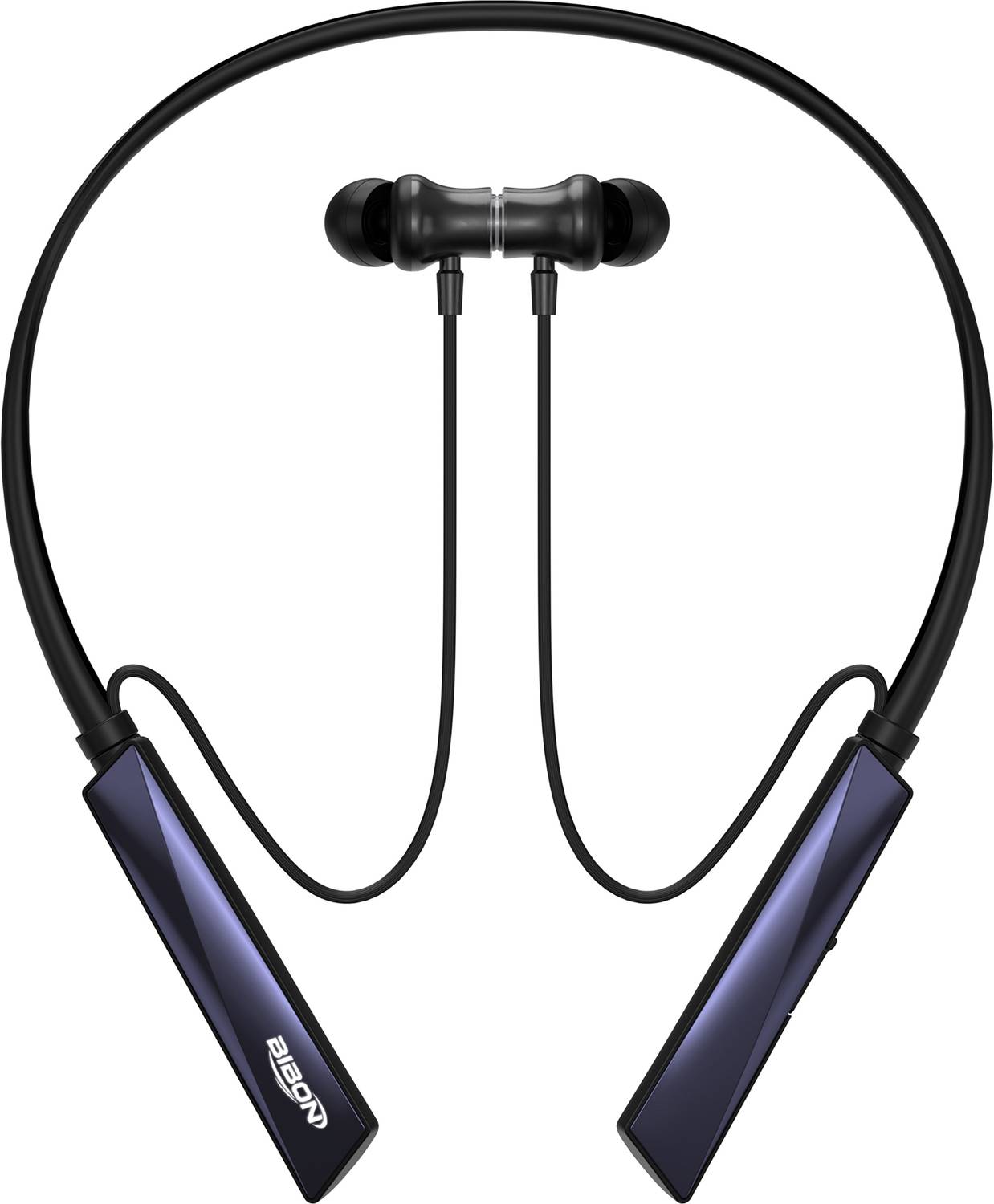 BiBon Luxury Buds 5 MAGNETIC POWER OFF/ON 100Hr Neckband Fast Charging, Ai ENC-7 Bluetooth