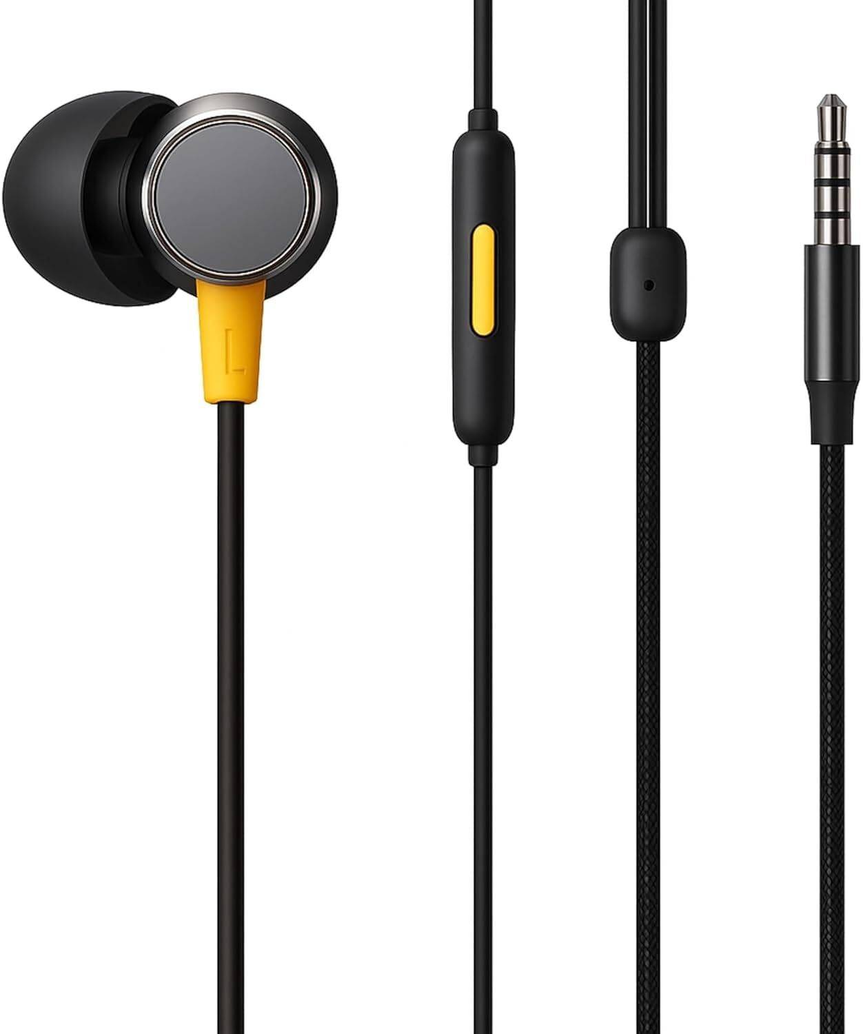 Accelbyte Realme Buds 3 Wired Earphone (Black)