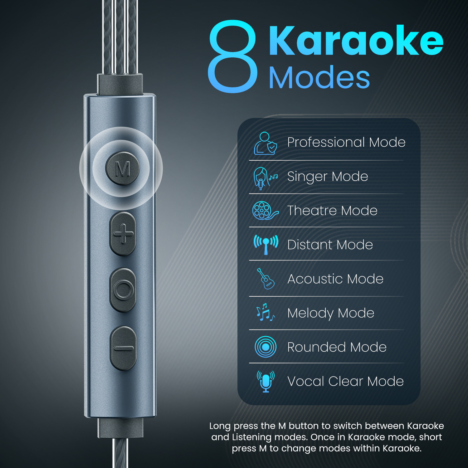 Image of Portronics Conch One Type C Wired Earphone With in-Built Karaoke Mic,Deep Bass Wired