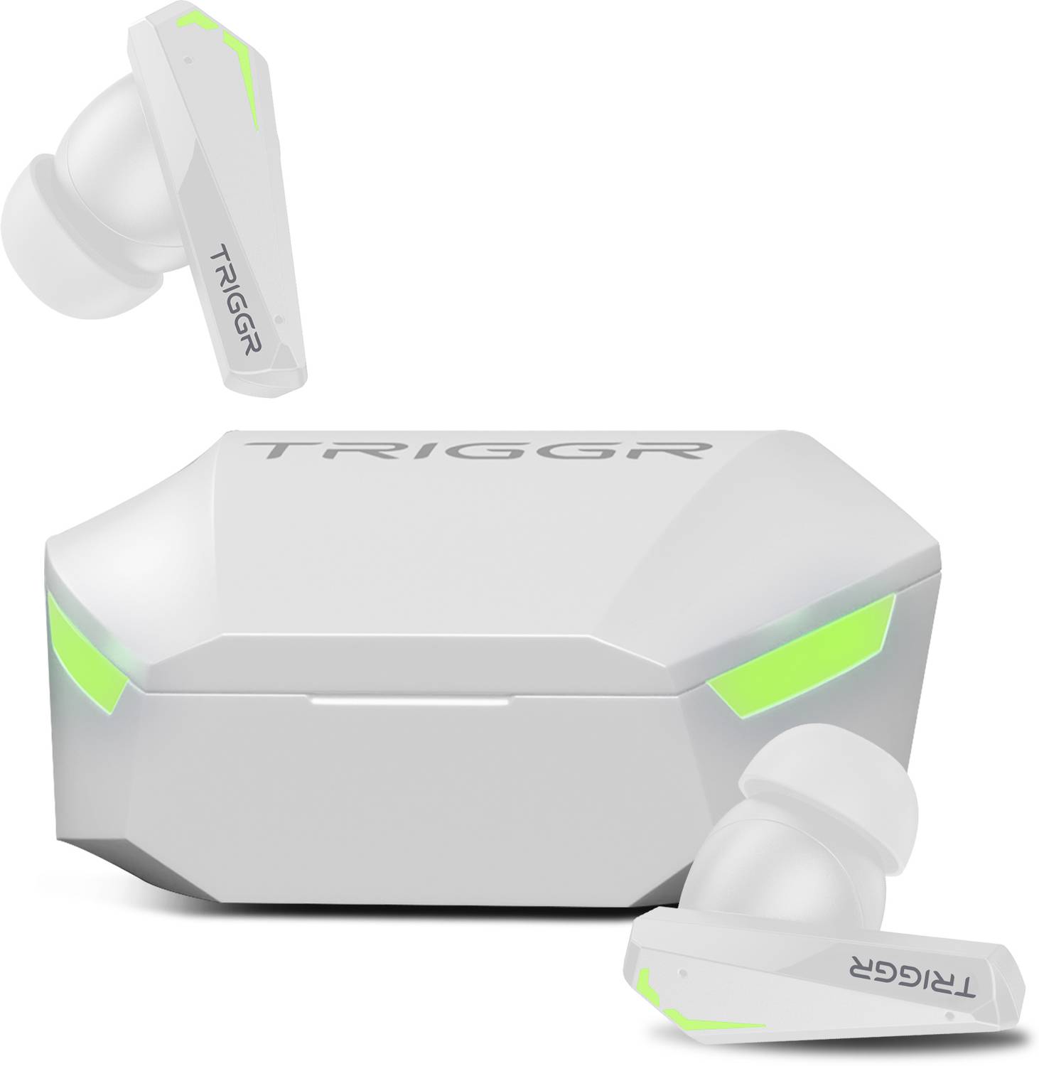 TRIGGR Kraken X2 Quad Mic ENC, 40 Hr Battery, Rapid Pair, 40ms Lo