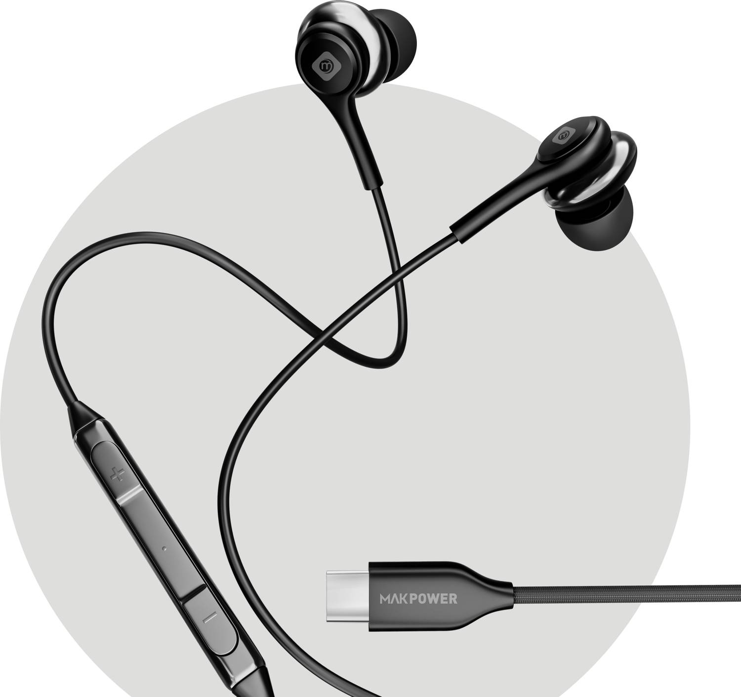 MAK POWER USB C Earphones